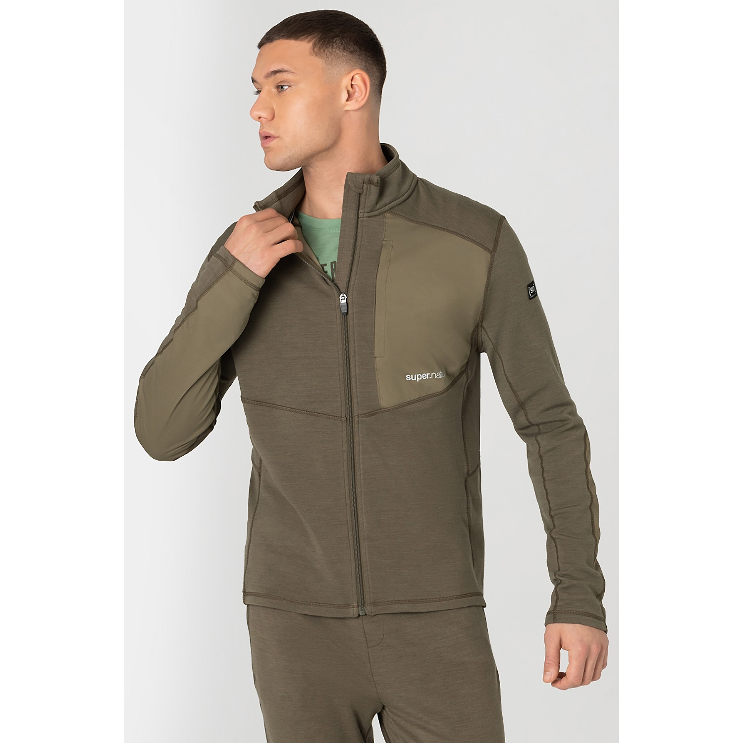 Herren Super.Natural Grau