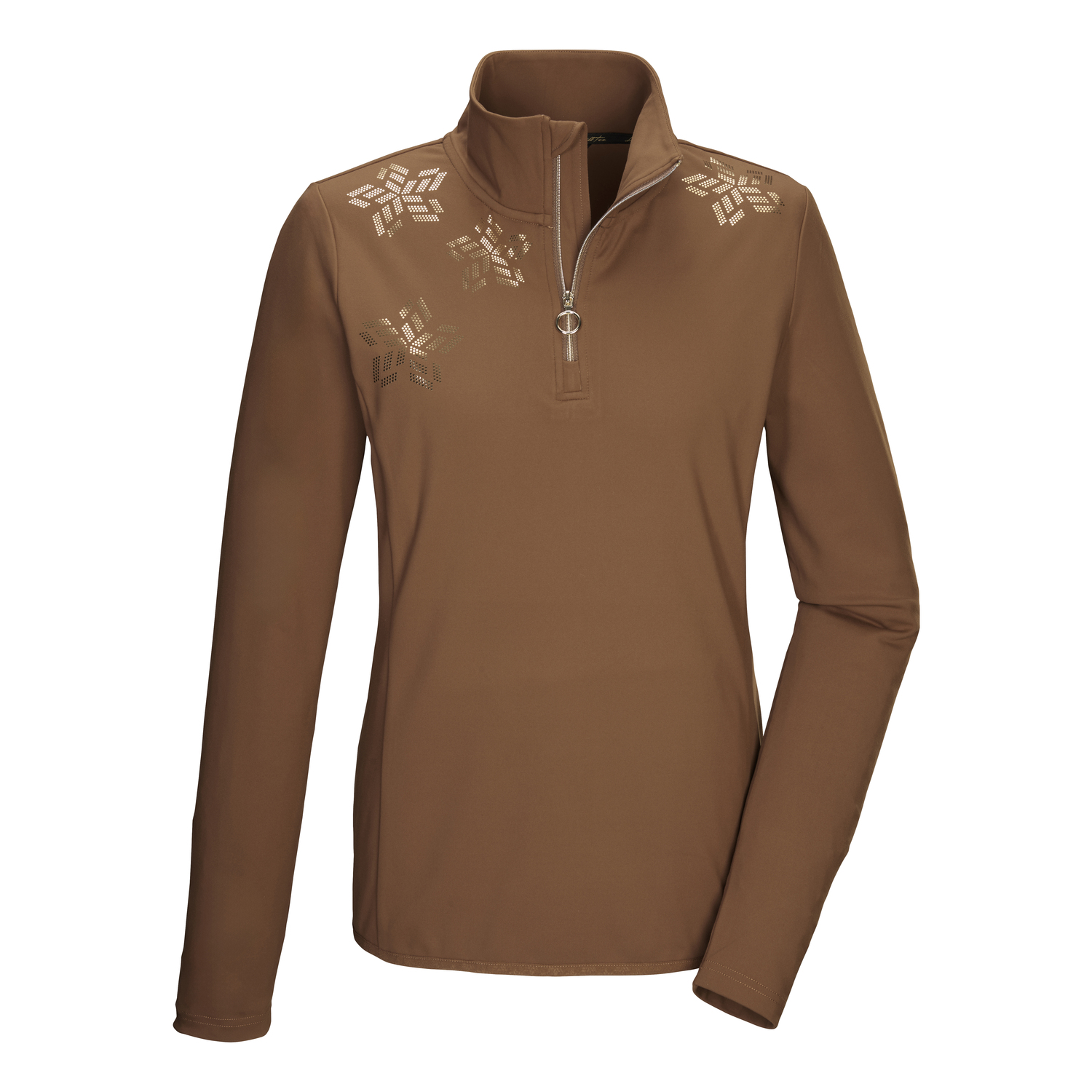 Damen killtec Braun KSW 110 WMN LS SHRT 00670 50 Shirt