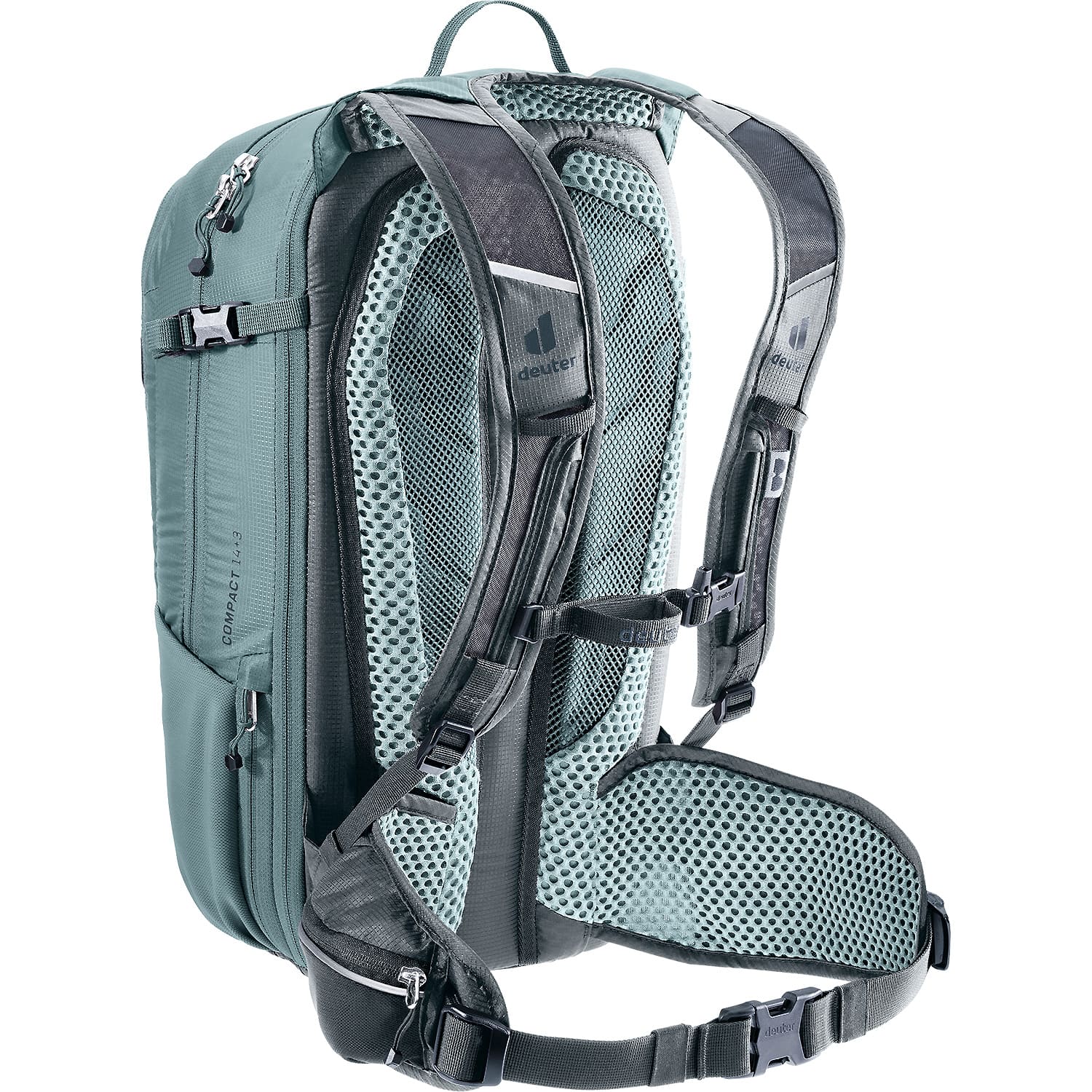 Unisex DEUTER Grau Compact 14+3 4409 - Rucksack