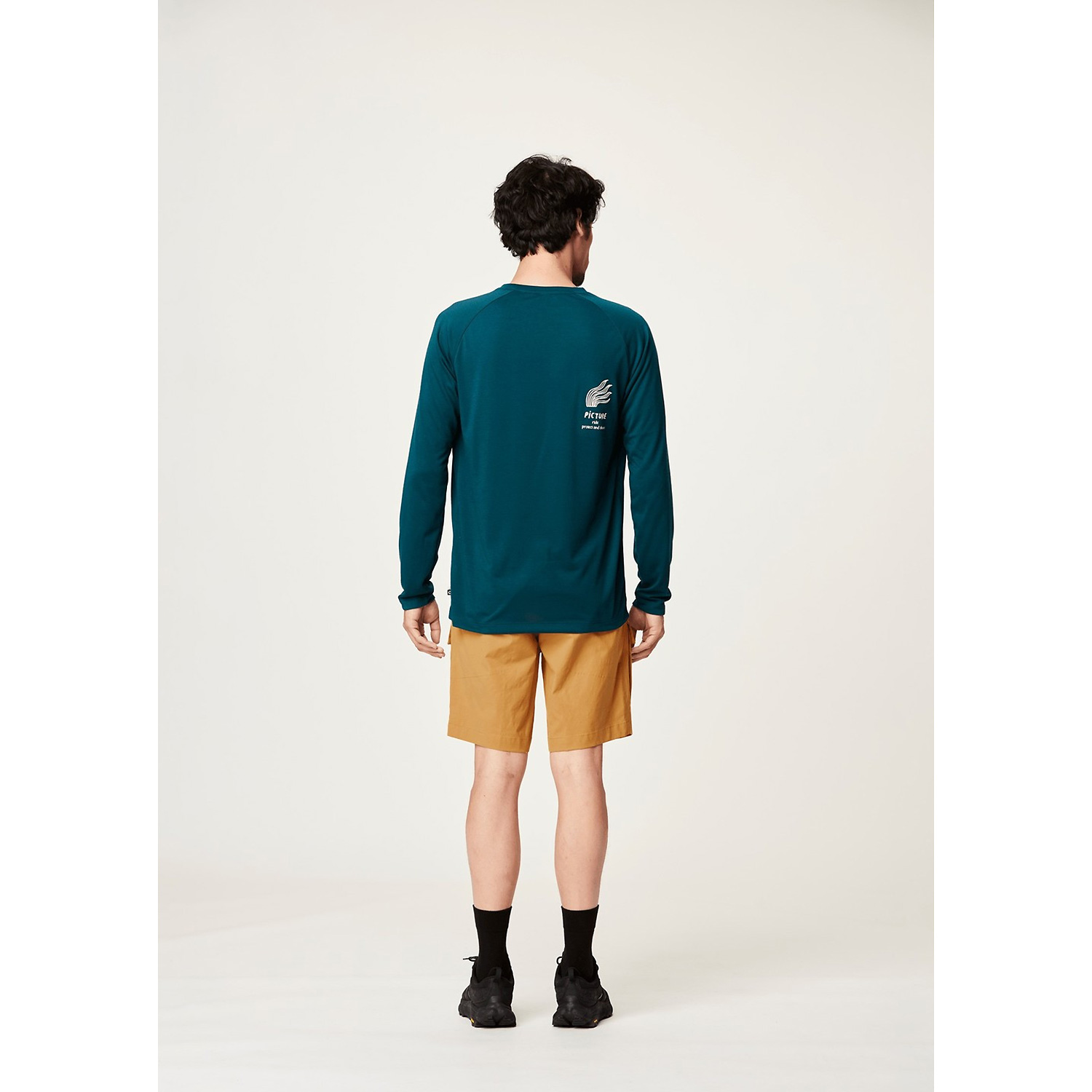Herren Picture Gelb Short
