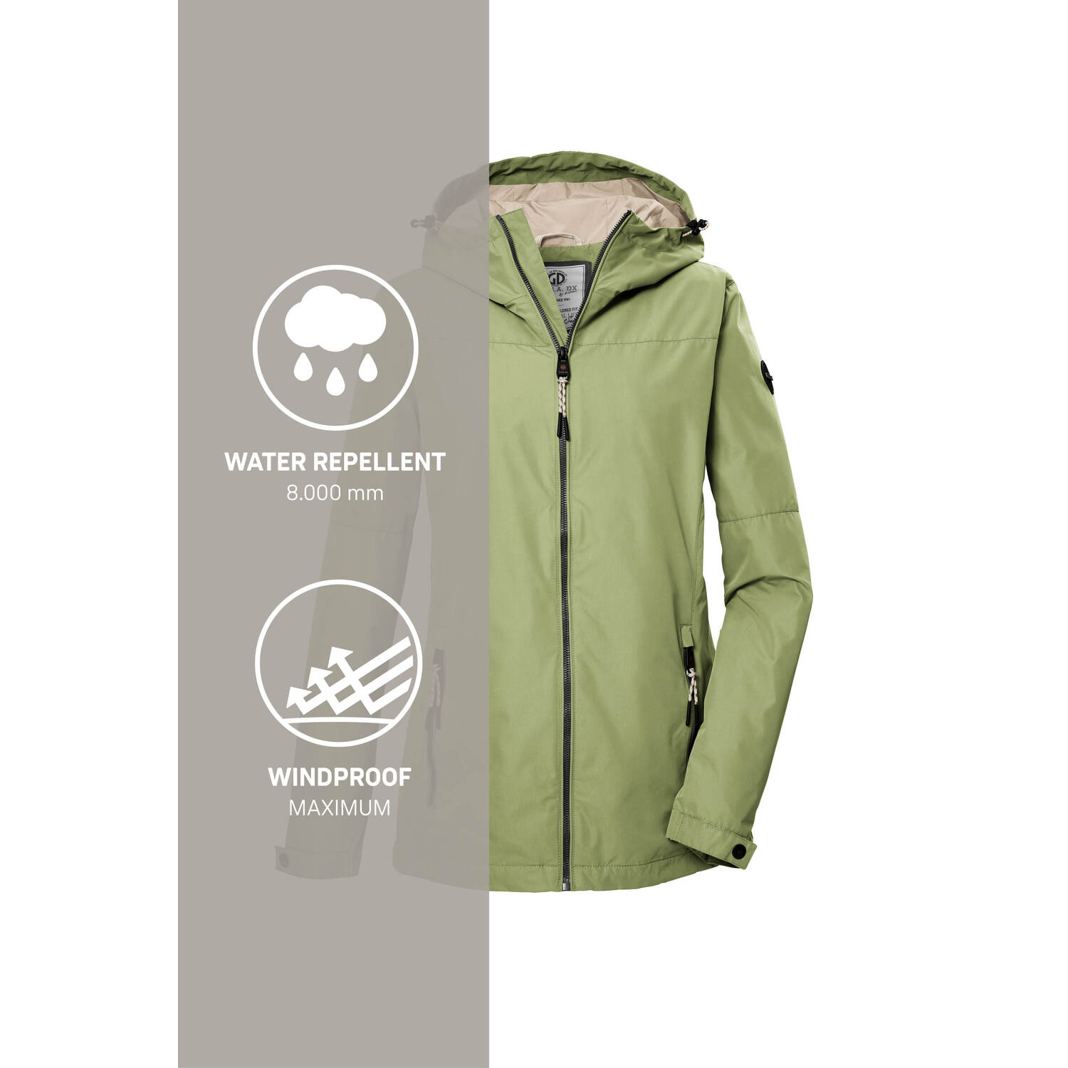 Damen G.I.G.A. DX by killtec Grün GS 71 WMN JCKT 00766 50 Funktionsjacke