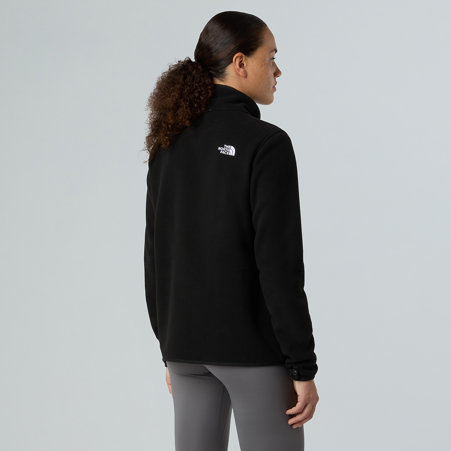 Damen The North Face Schwarz W GLACIER FLEECE JACKET JK3 XL Jacke