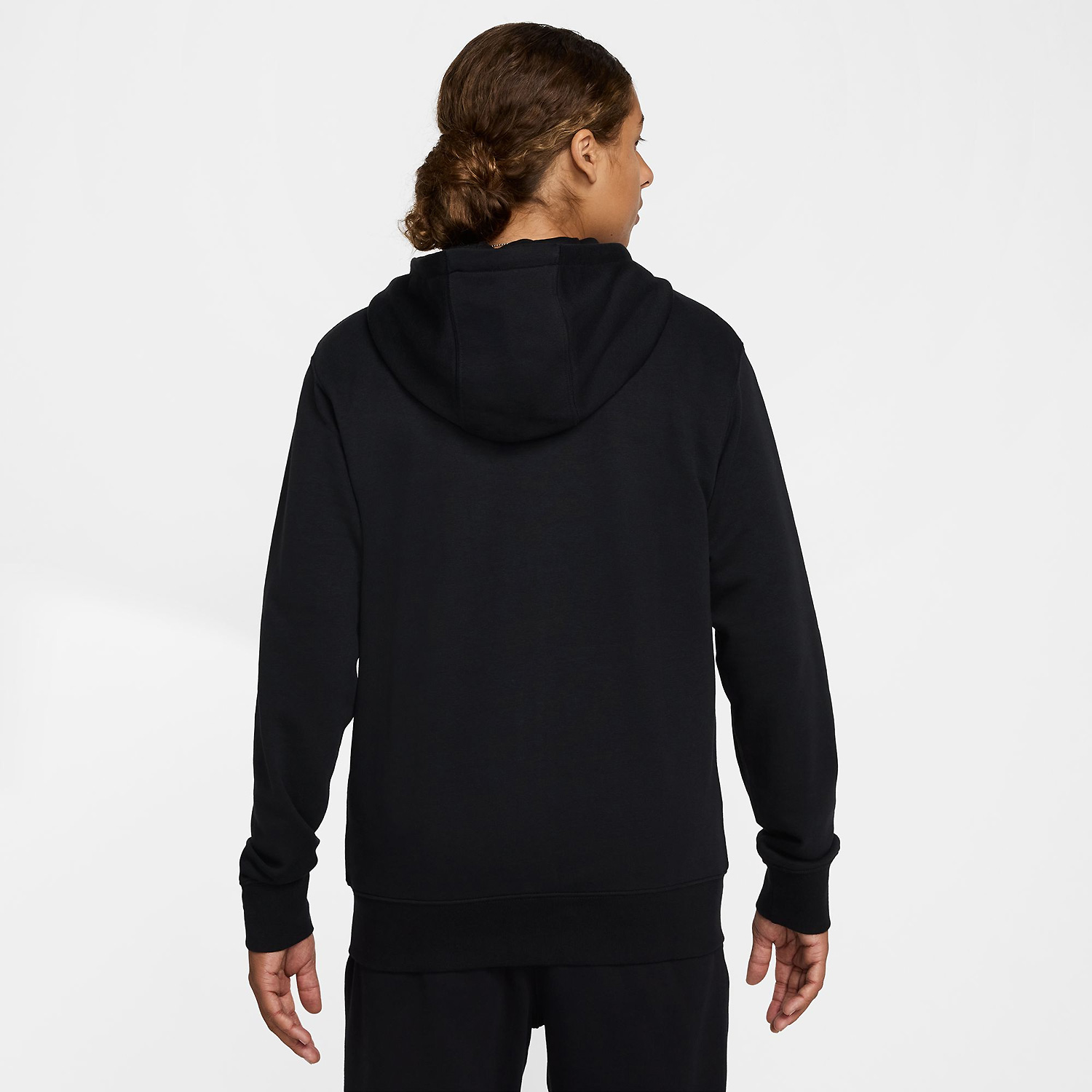 Herren Nike Schwarz M NK CLUB FT FZ HOODIE 010 3XL Kapuzensweat