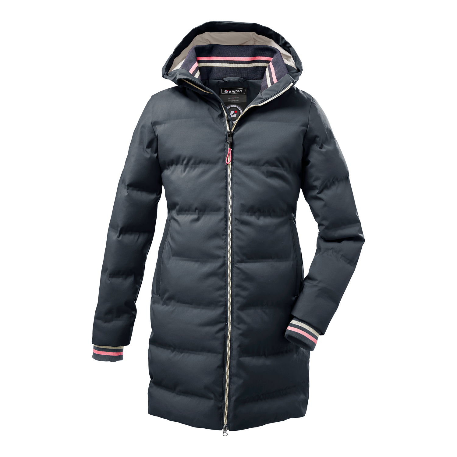 Mädchen Kinder killtec Marine KOW 33 GRLS QLTD CT 00812 140 Mantel