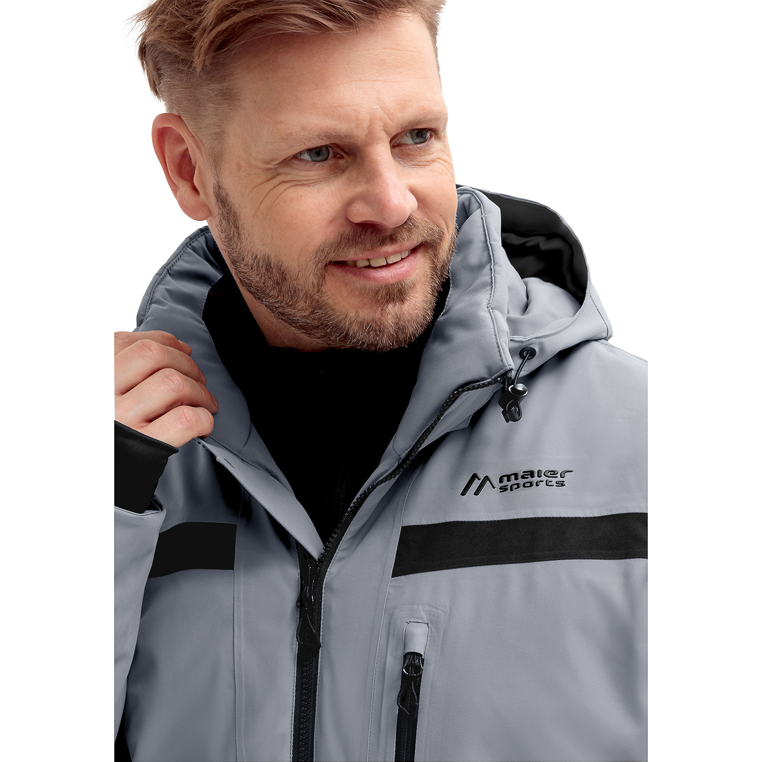Herren Maier Sports Grau Lanciano M Funktionsjacke