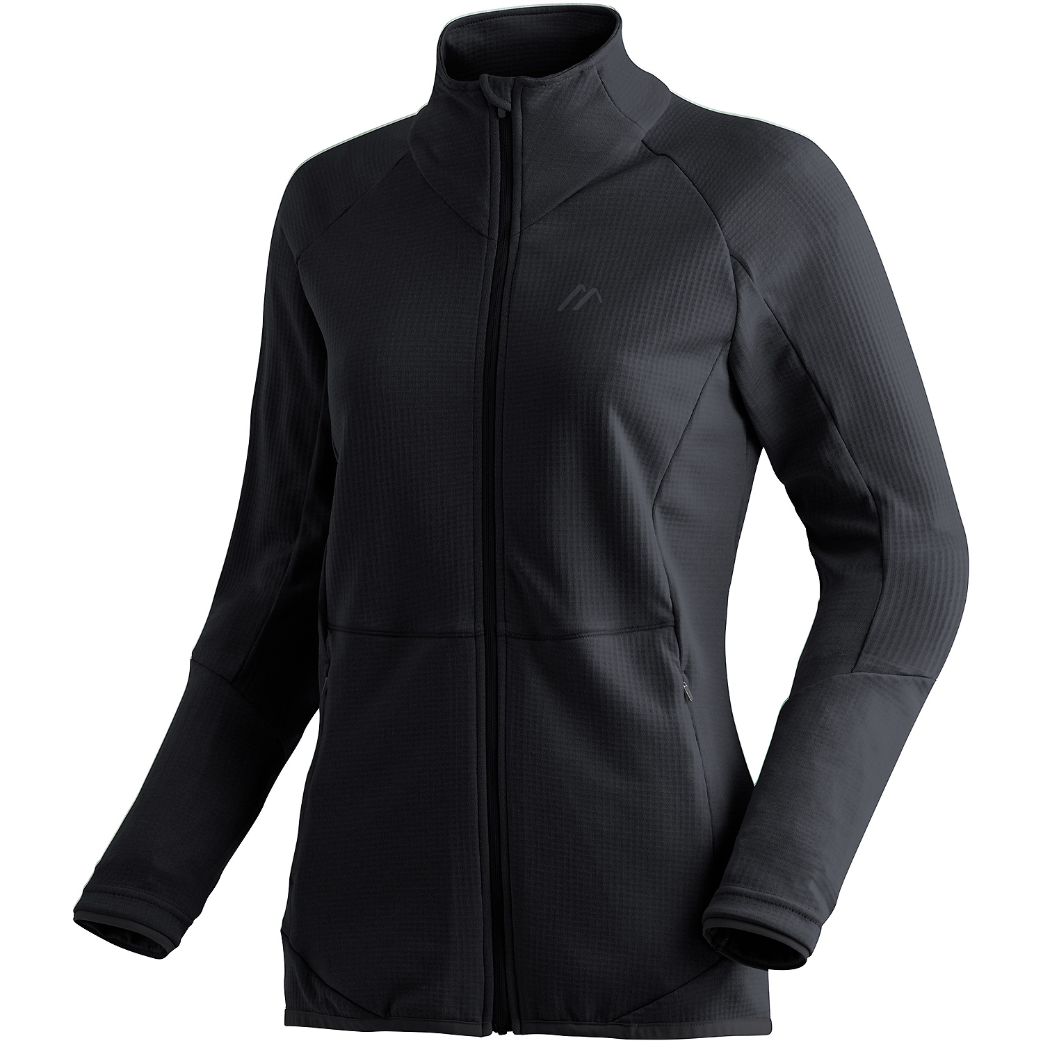 Damen Maier Sports Schwarz Sinaia Unterjacke