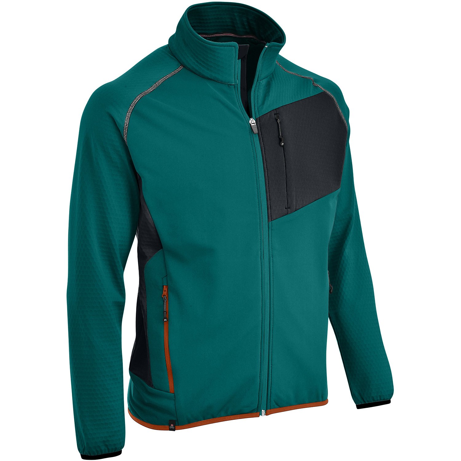 Herren Maul Sport Petrol SAEntis - Fleecejacke 6161 56 Schlupfjacke