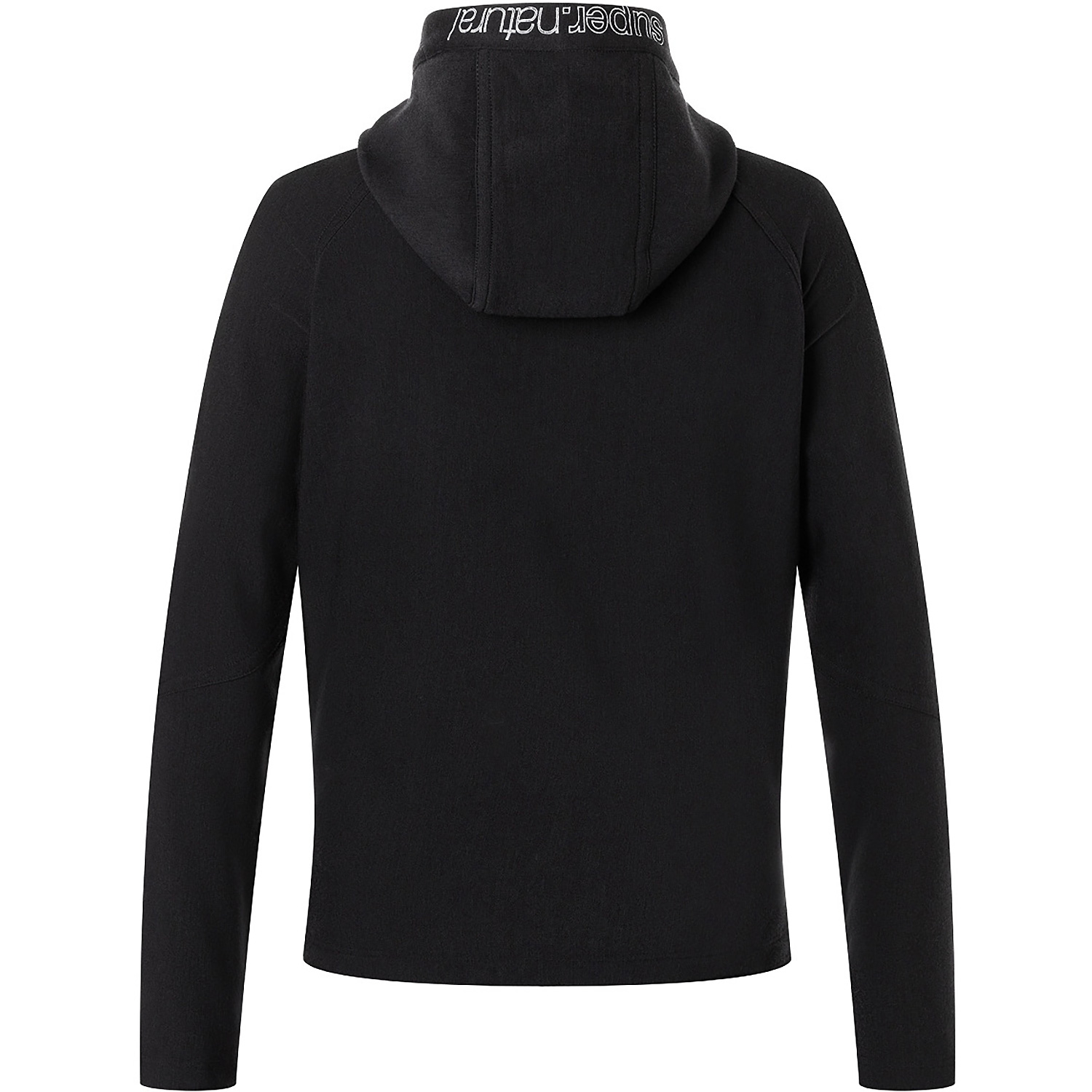Herren Super.Natural Schwarz M ALPINE ACTIVE ZIP HOODIE