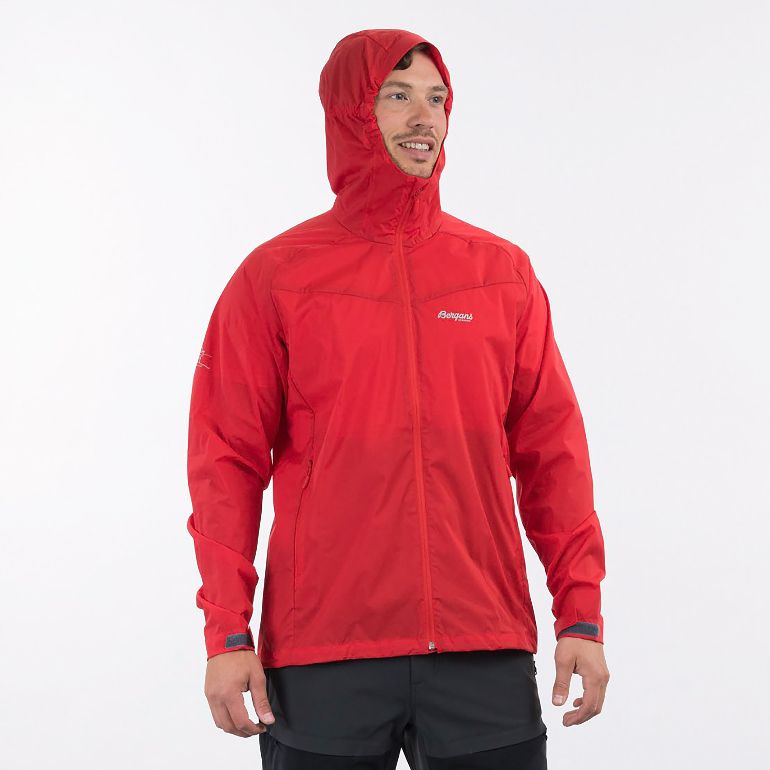 Herren Bergans Rot M MICROLIGHT JACKET