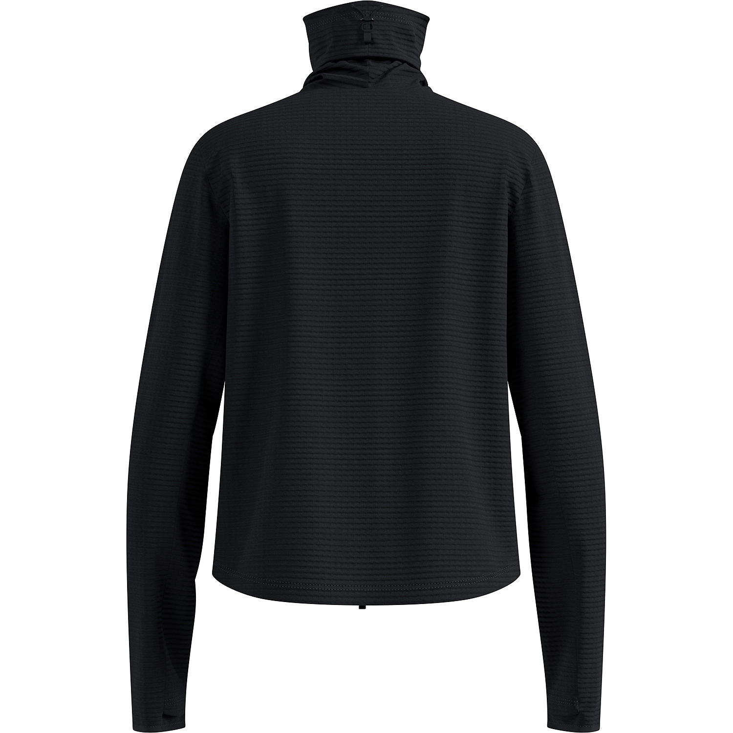 Damen Odlo Schwarz ESSENTIAL THERMAL Rollkragen