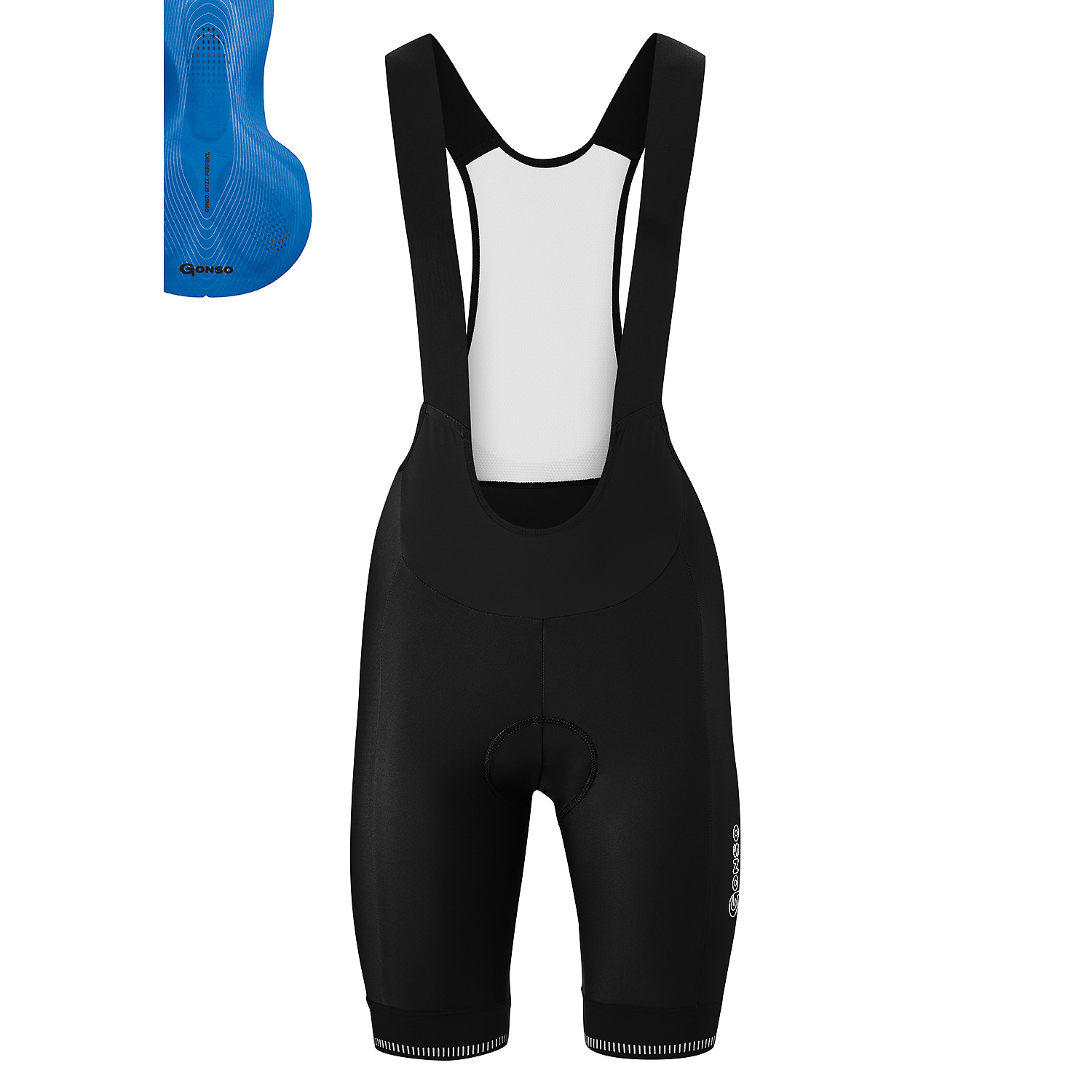 Damen Gonso Schwarz SITIVO W Da-Radshort M13866 40 Tight