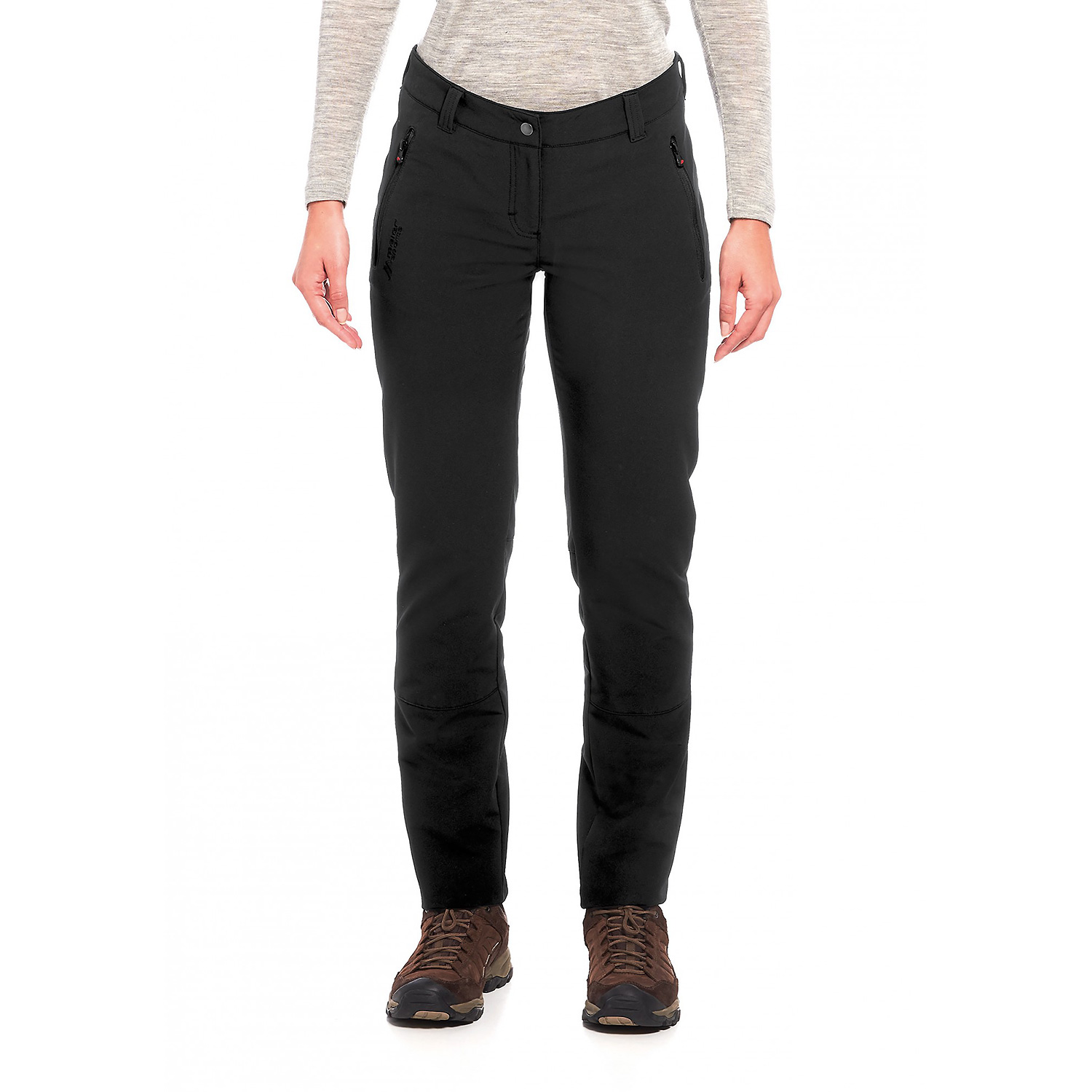 Damen Maier Sports Schwarz Lana slim Da-Hose el. 949 20 Hose