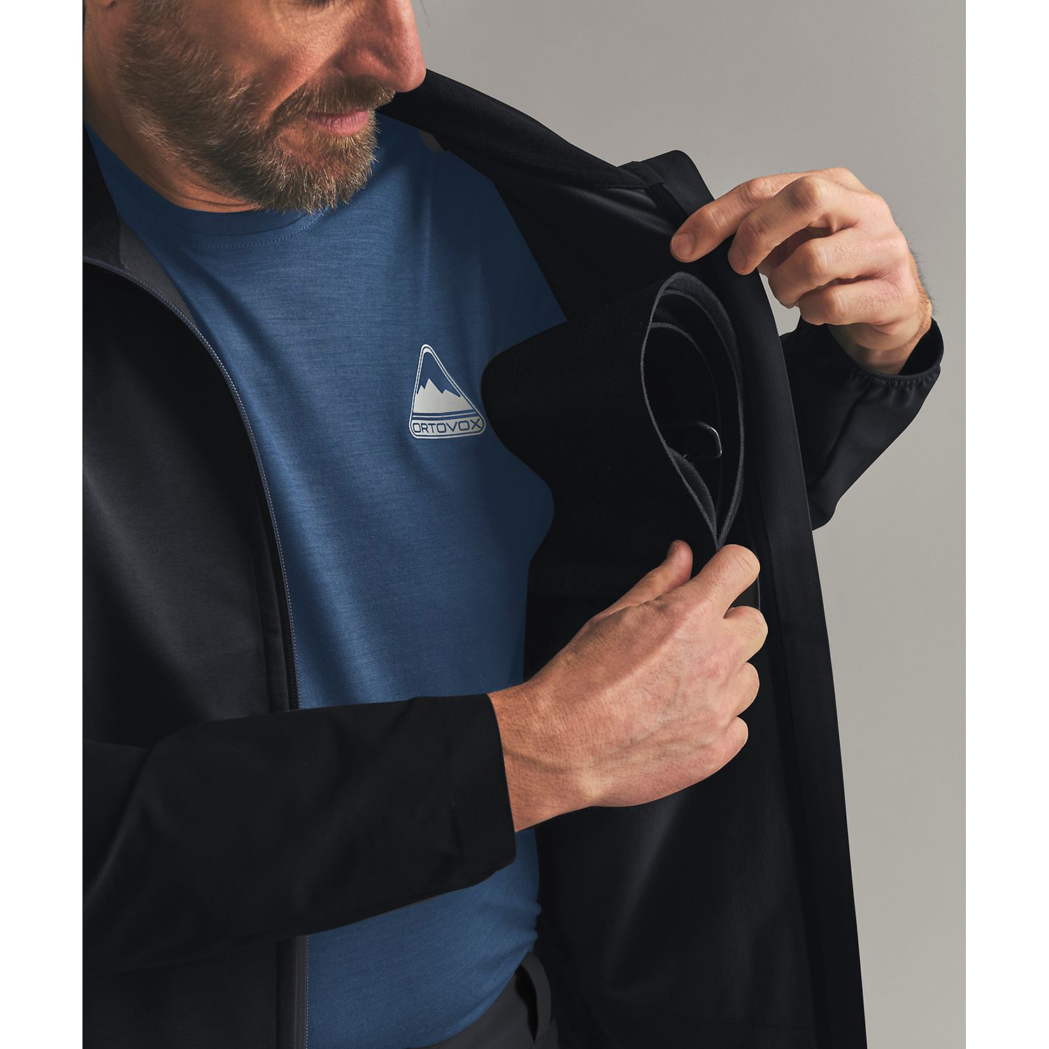 Herren Ortovox Schwarz