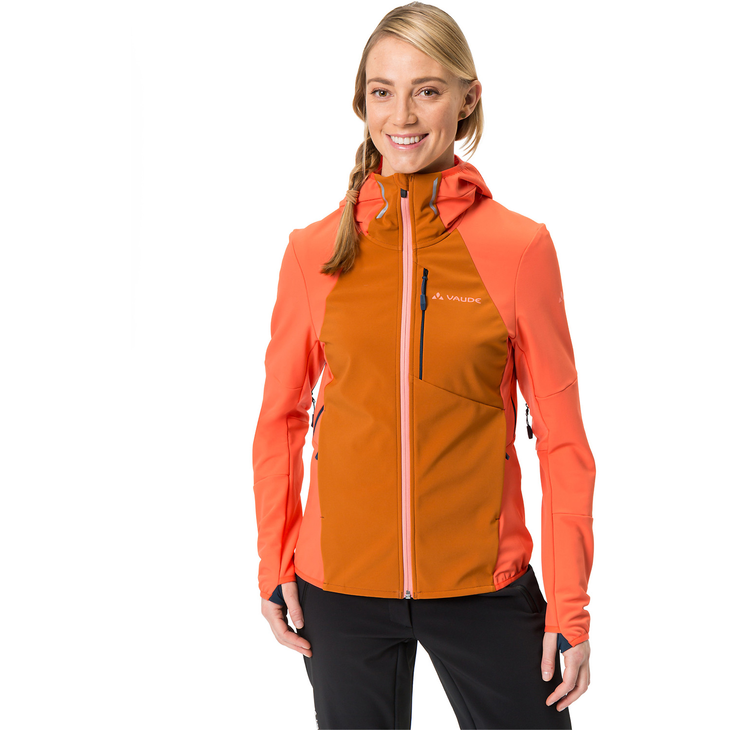 Damen VauDe Braun Wo Larice Jacket IV Funktionsjacke