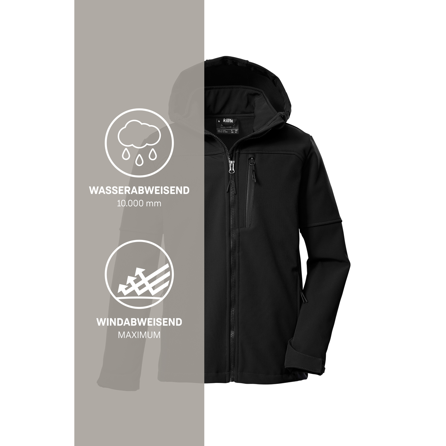 Herren killtec Schwarz