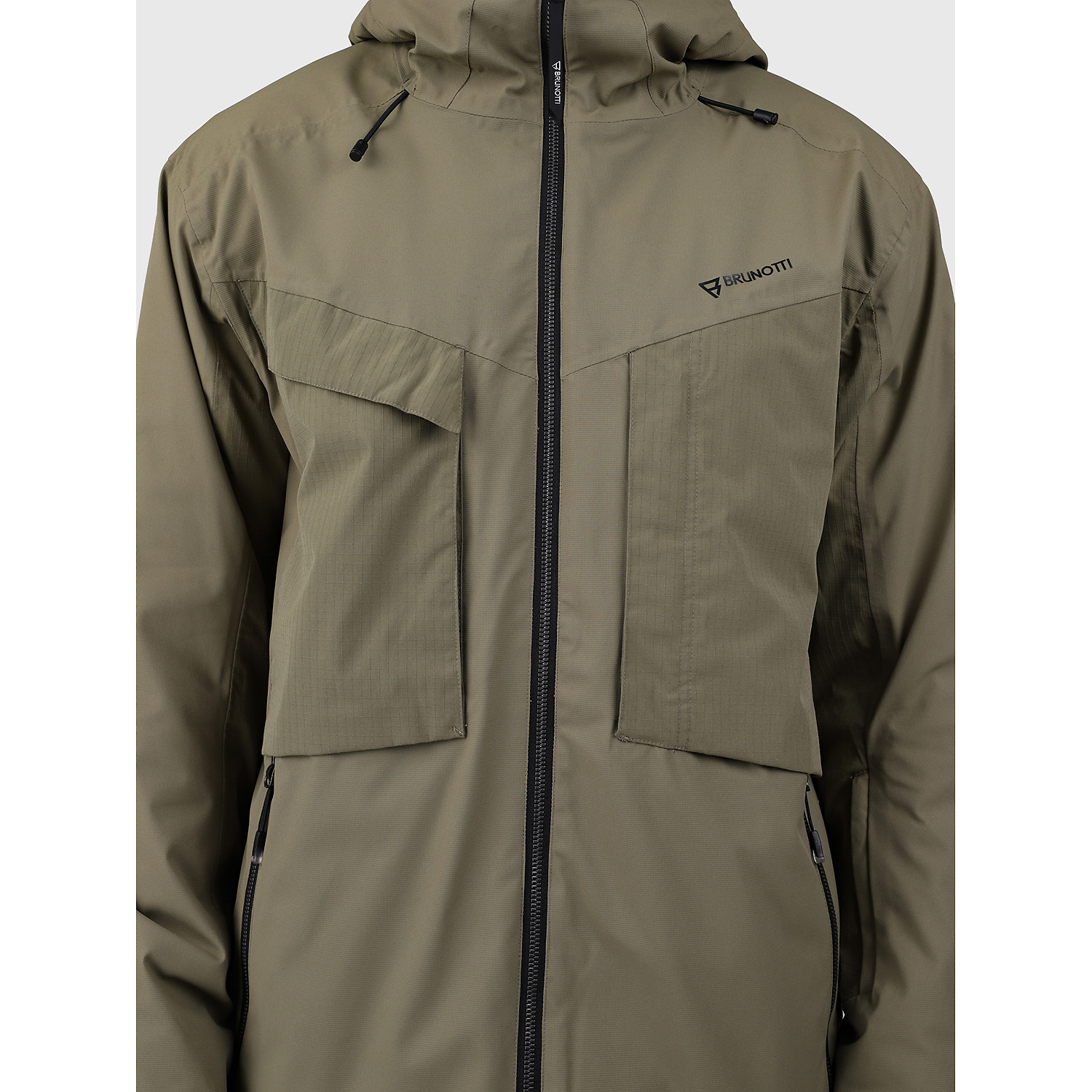 Herren Brunotti Dunkelbraun Bodish Men Snow Jacket 6555 3XL Funktionsjacke