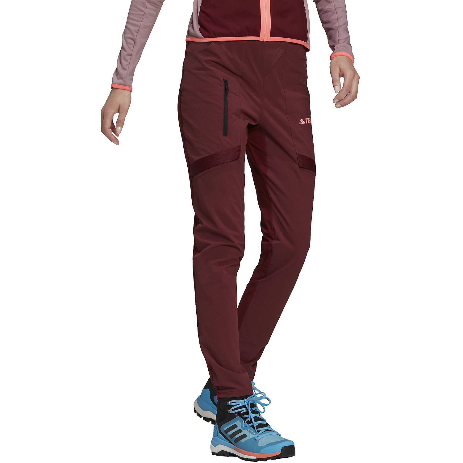 Damen Adidas Rot