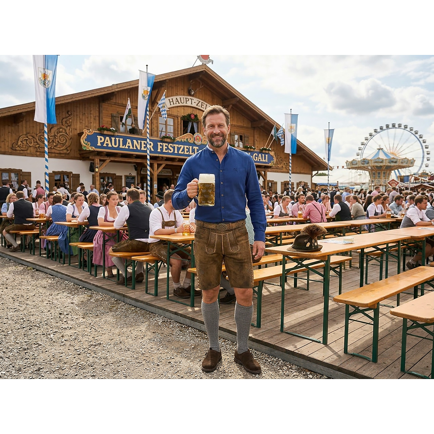 Herren Wiesnkönig Marine