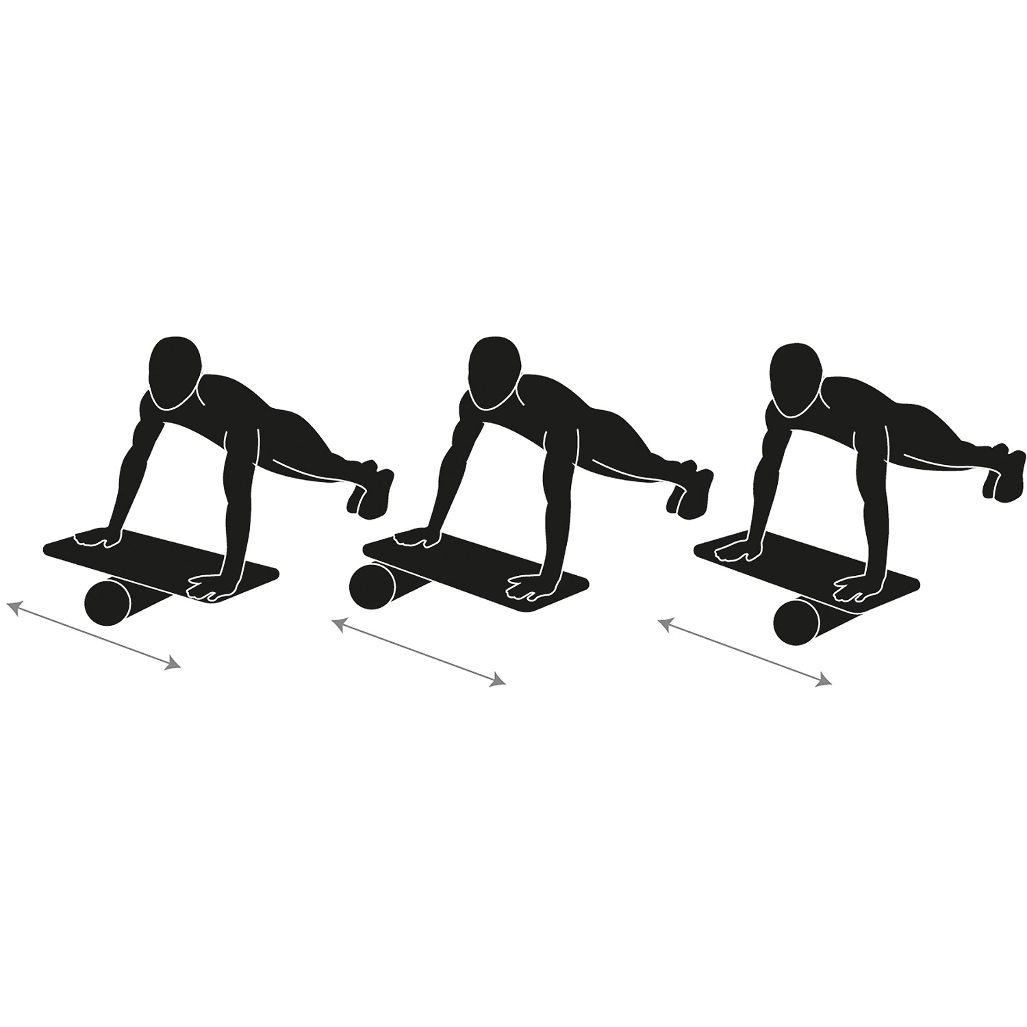 Unisex Schildkröt FITNESS wie abgebildet WOODEN BALANCE BOARD 000 - Balancegerät