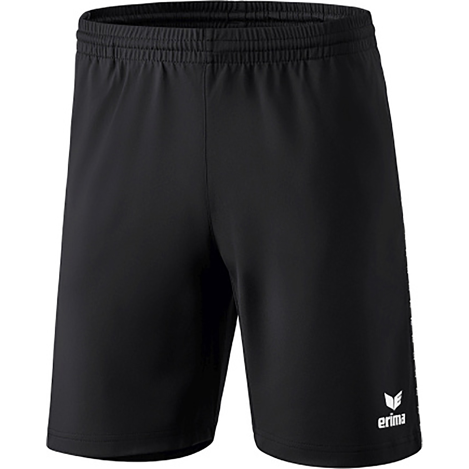 Herren Erima Schwarz shorts without inner slip Bermuda