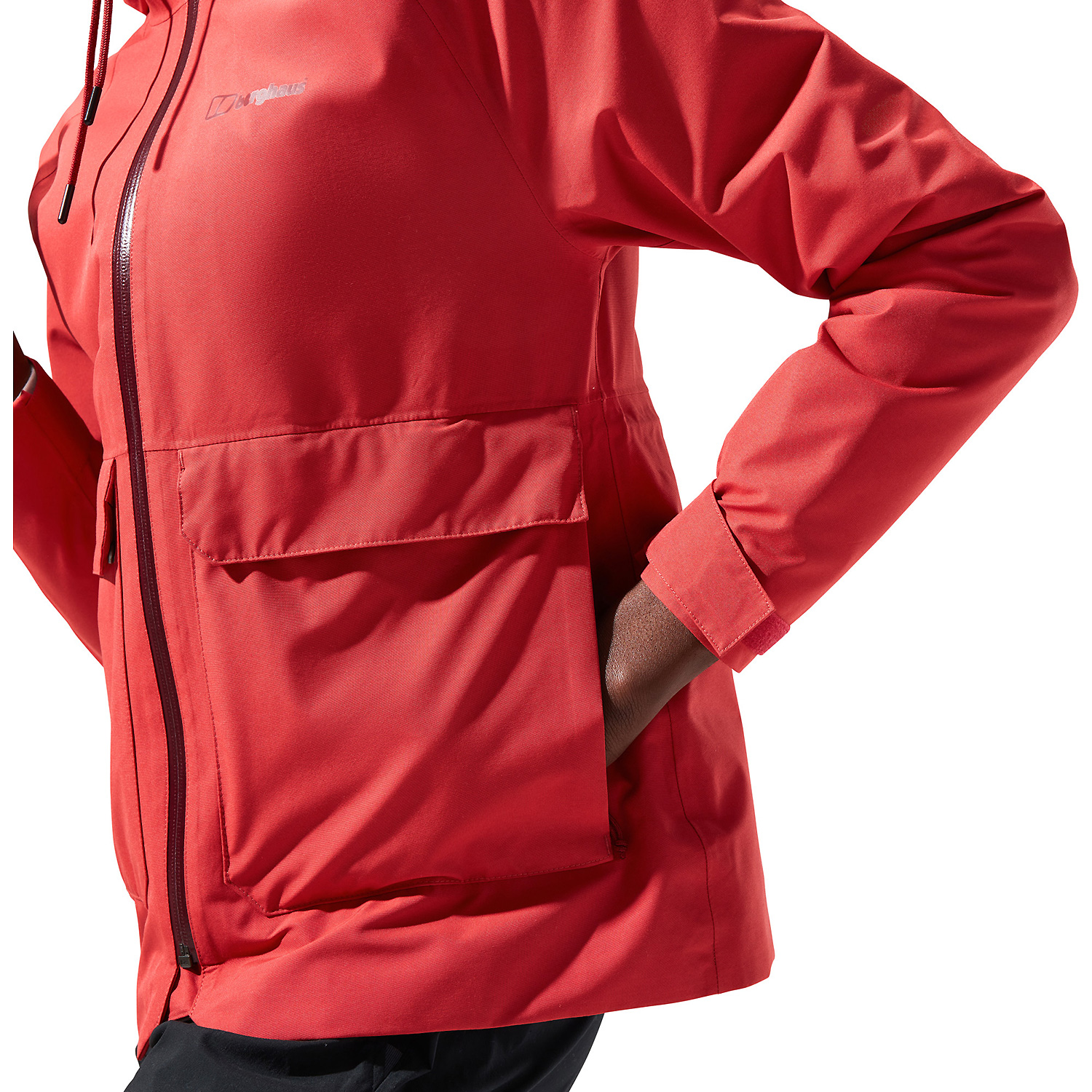 Damen Berghaus Rot