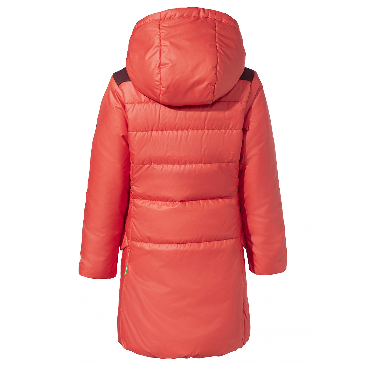 Kinder Vaude Rot Kids Greenfinch Coat Girls II Mantel