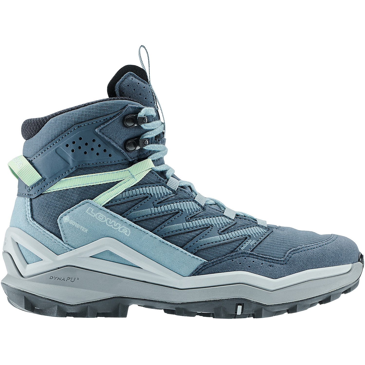 Damen Lowa Rauchblau MADDOX PRO GTX MID Ws 6663 7,5 Multifunktionsstiefel
