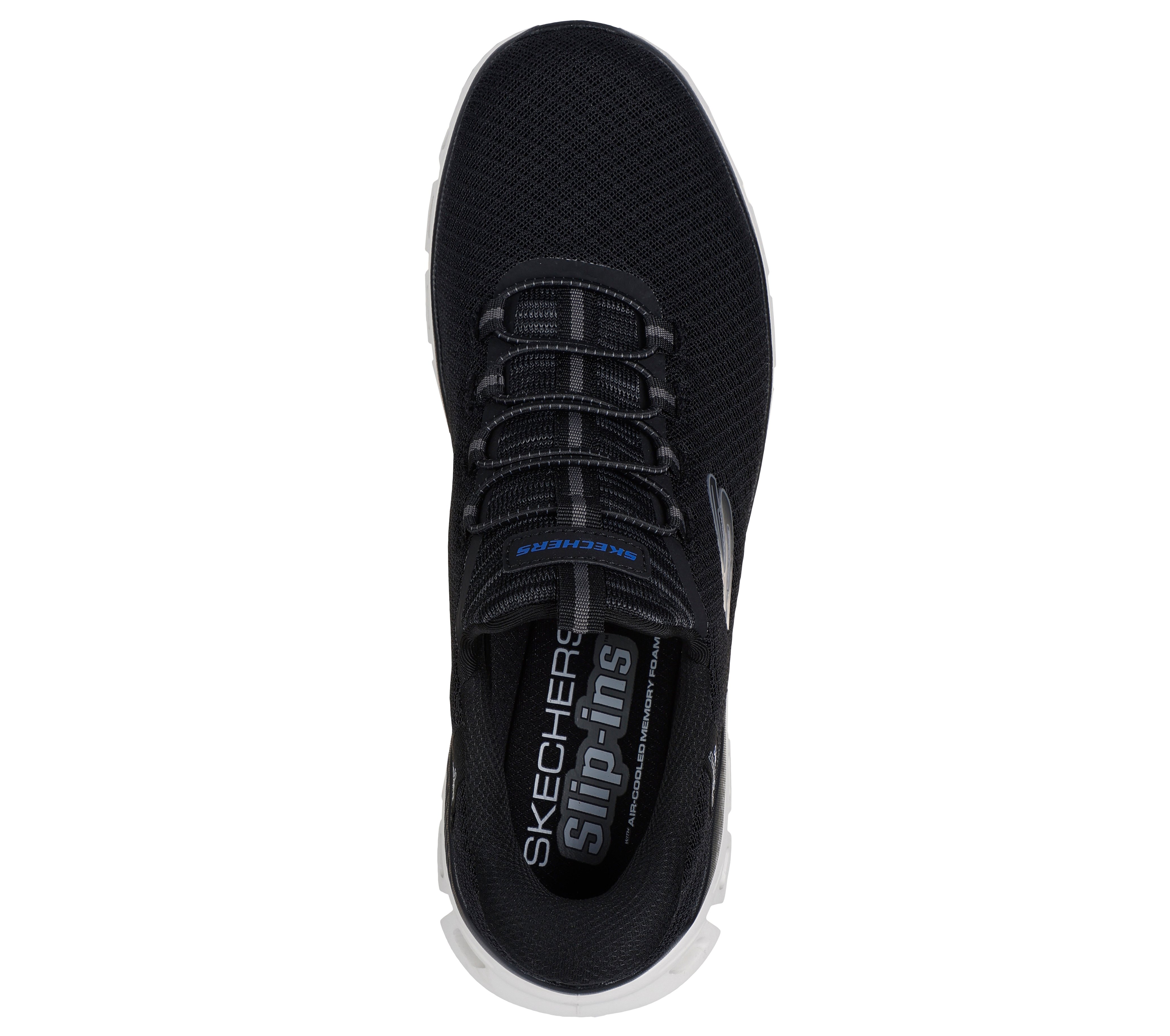 Herren Skechers Grau