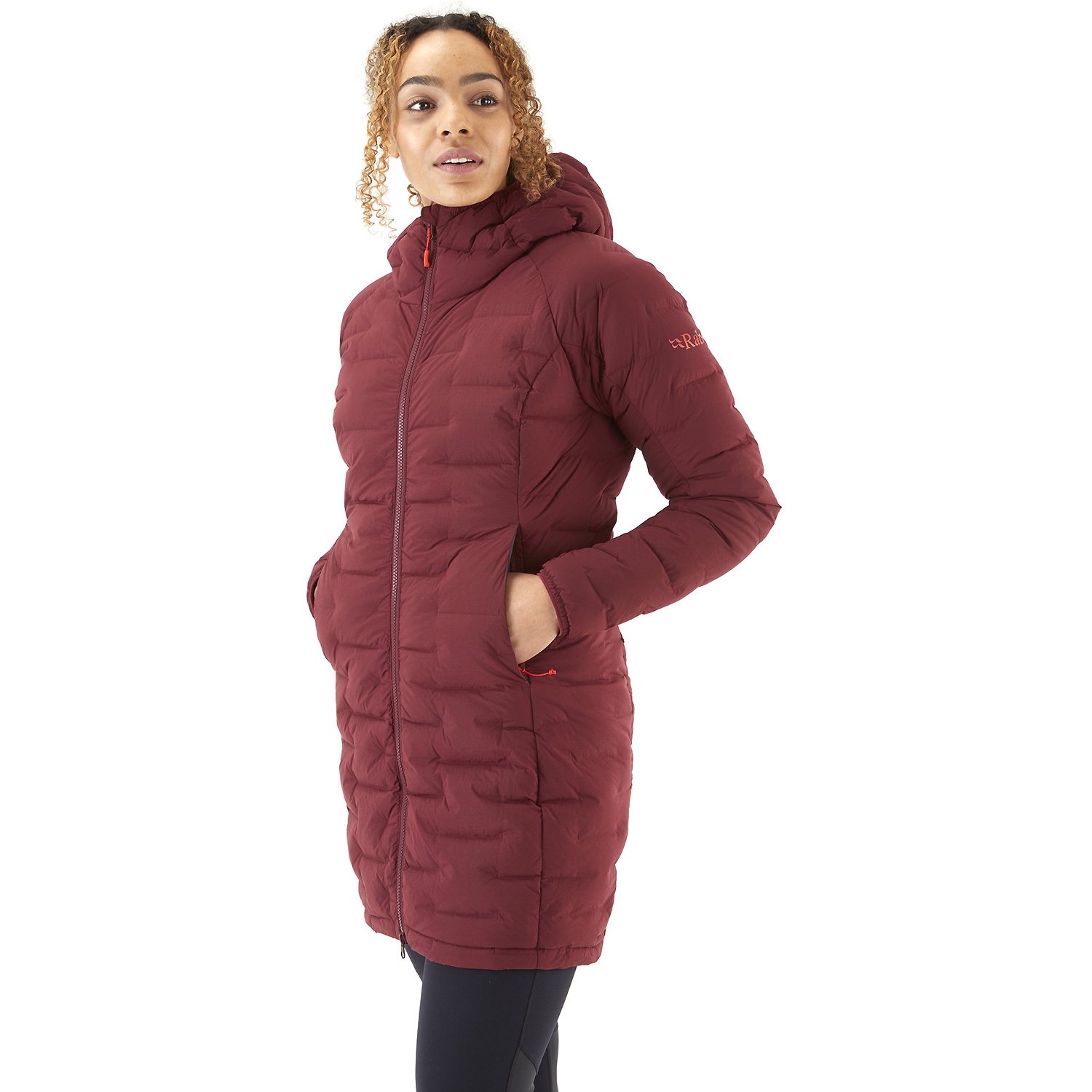 Damen Rab Bordeaux W CUBIT STRETCH DOWN PARKA Jacke