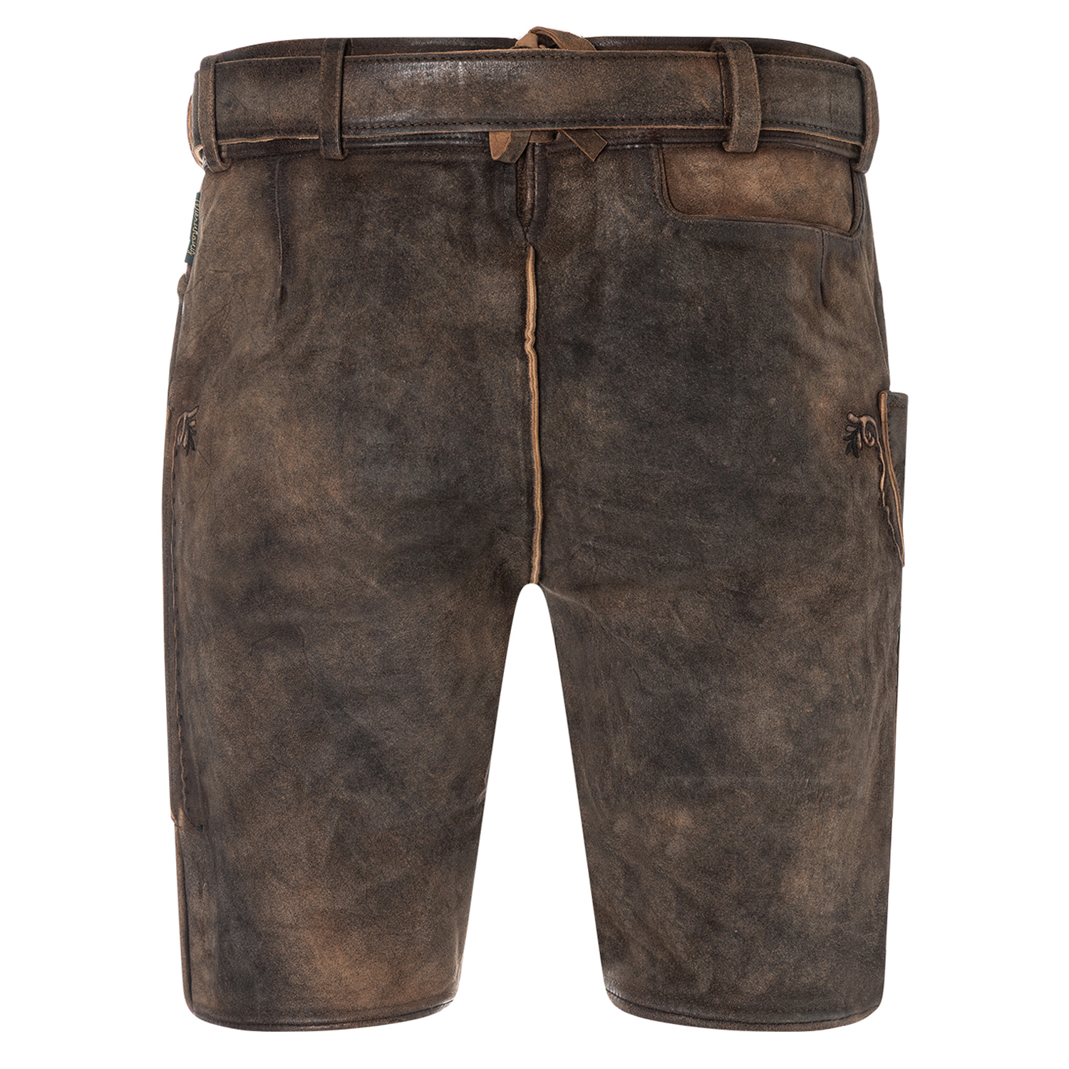 Herren Wiesnkönig Dunkelbraun Sepp Lederhose