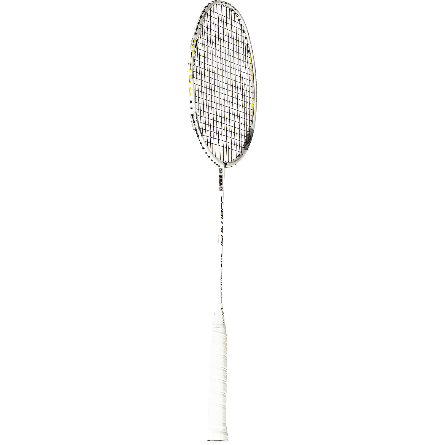 Unisex TALBOT/TORRO wie abgebildet Badm.-Schläger ISOFORCE 1011 C4, white-black-silver 000 - Badmintonschläger