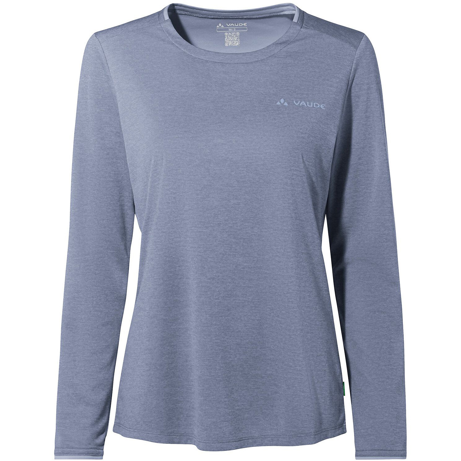 Damen Vaude Grau Wo Essential LS T-Shirt 063 38 Shirt