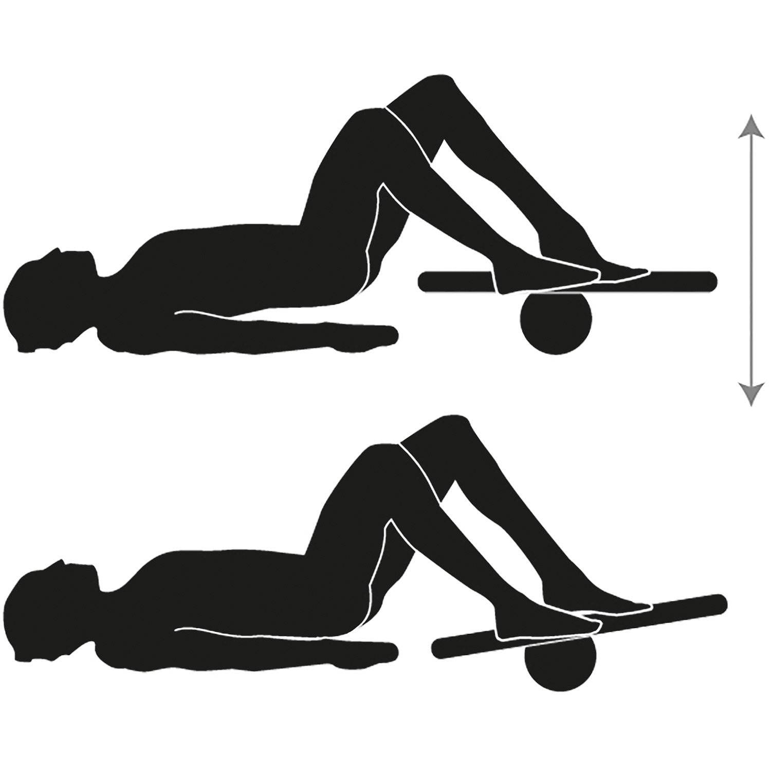 Unisex Schildkröt FITNESS wie abgebildet WOODEN BALANCE BOARD 000 - Balancegerät