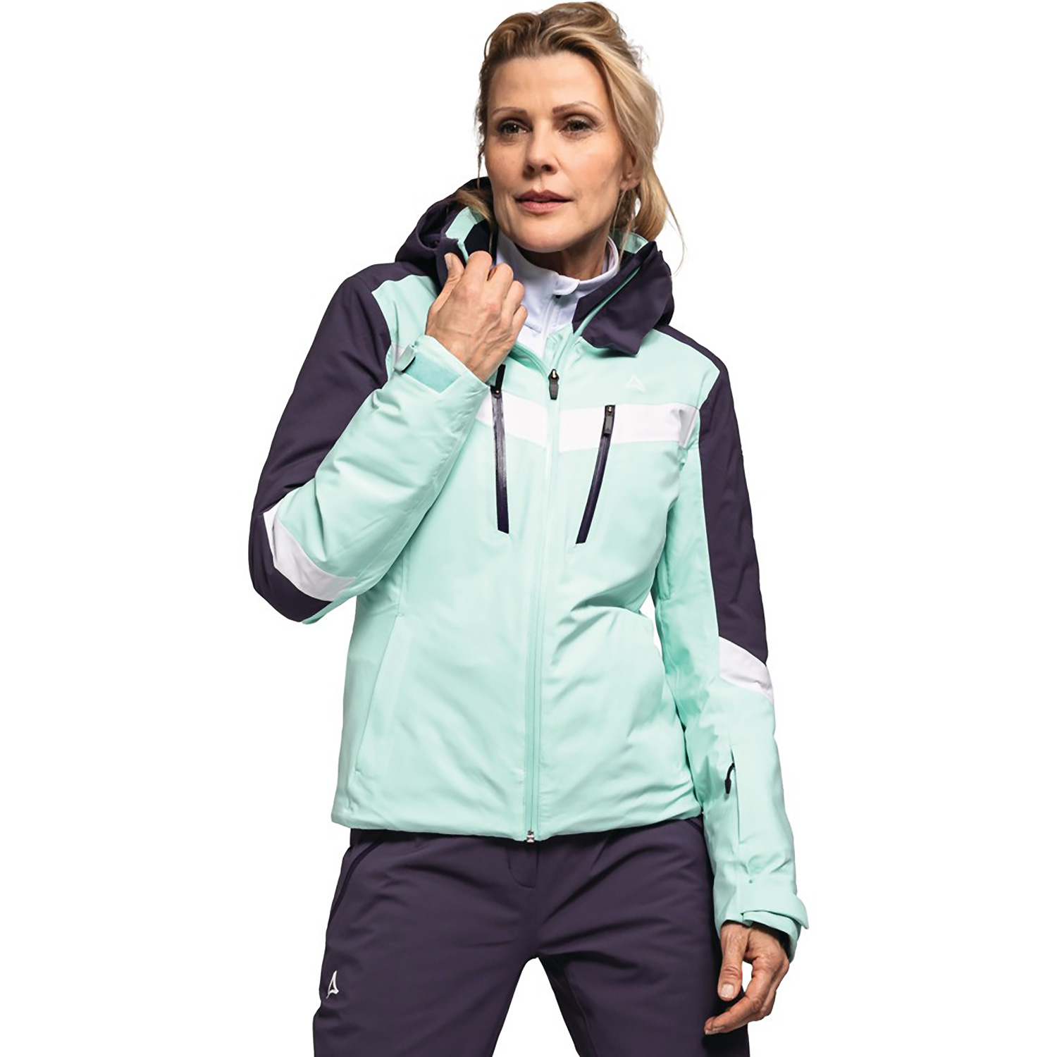 Damen Schöffel Blau Ski Jacket Avons L 7130 44 Jacke