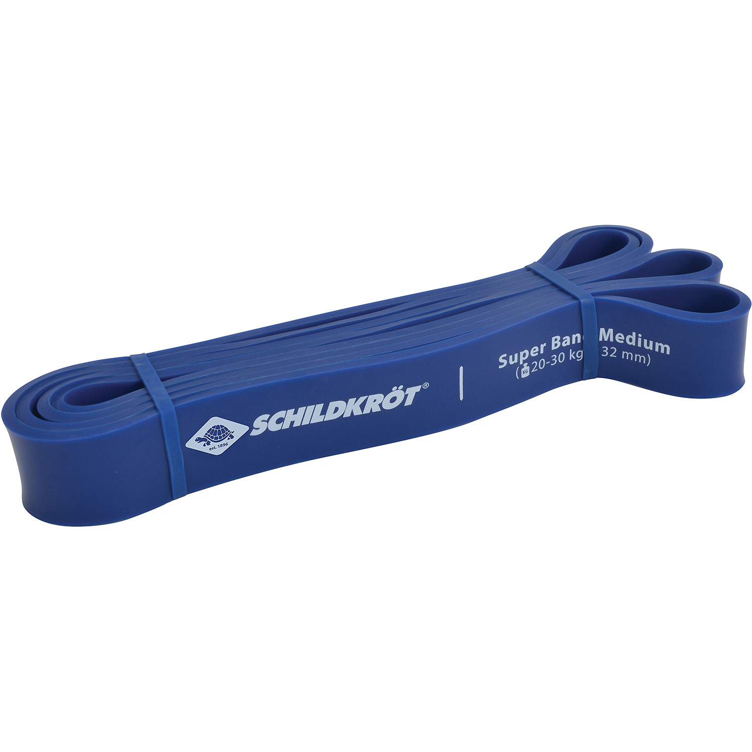 Unisex Schildkröt FITNESS wie abgebildet SUPER BAND Medium 32mm blue, 1 Widerstandsband, in 4C Box 000 - Kleingerät