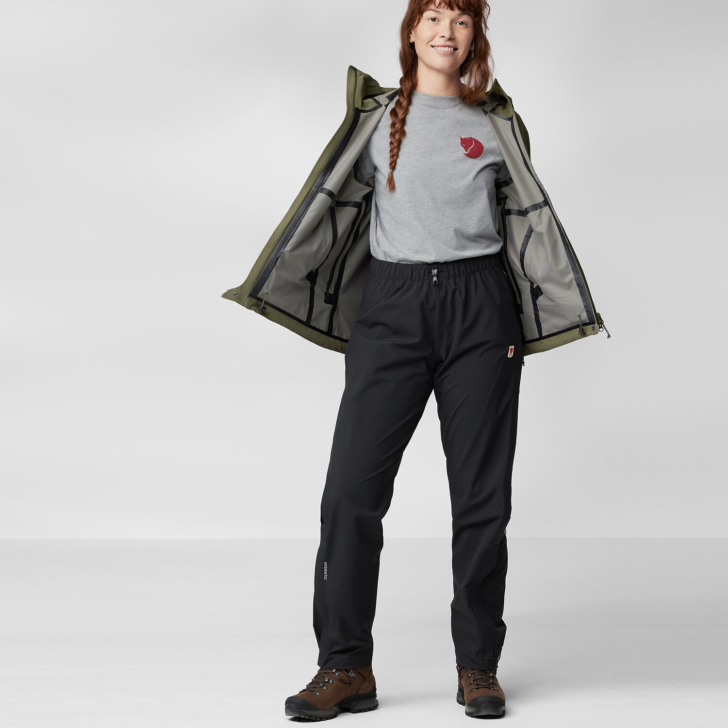 Damen Fjällräven Schwarz