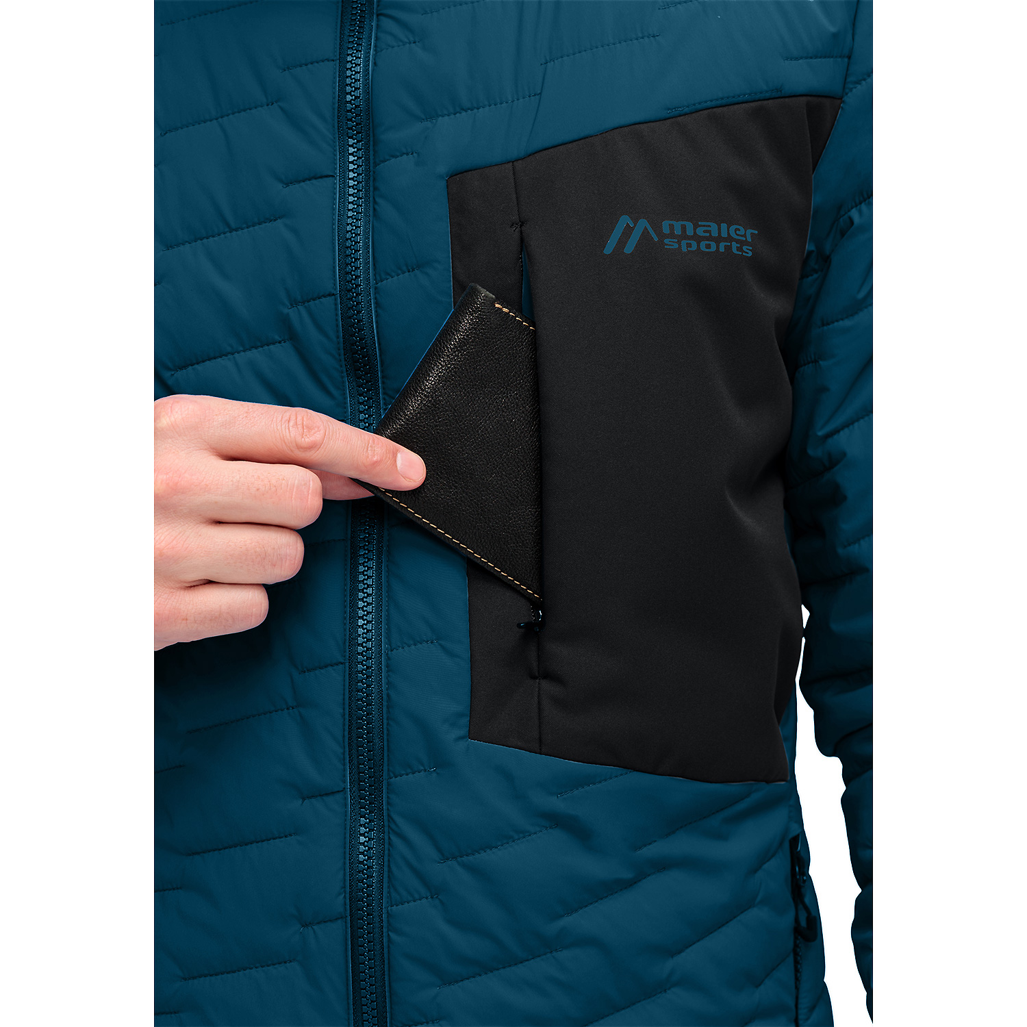 Herren Maier Sports Türkis Donovaly M M20332 50 Jacke