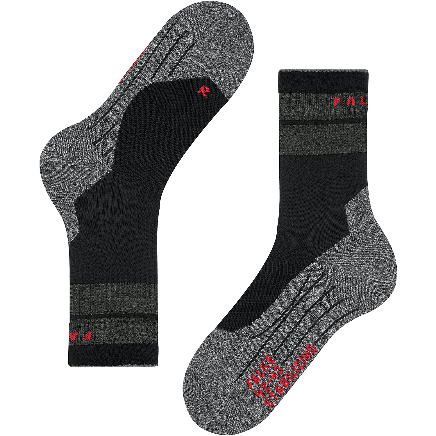 Unisex Falke Schwarz FALKE TK Compression Stabilizing M 3003 46-48 Socken