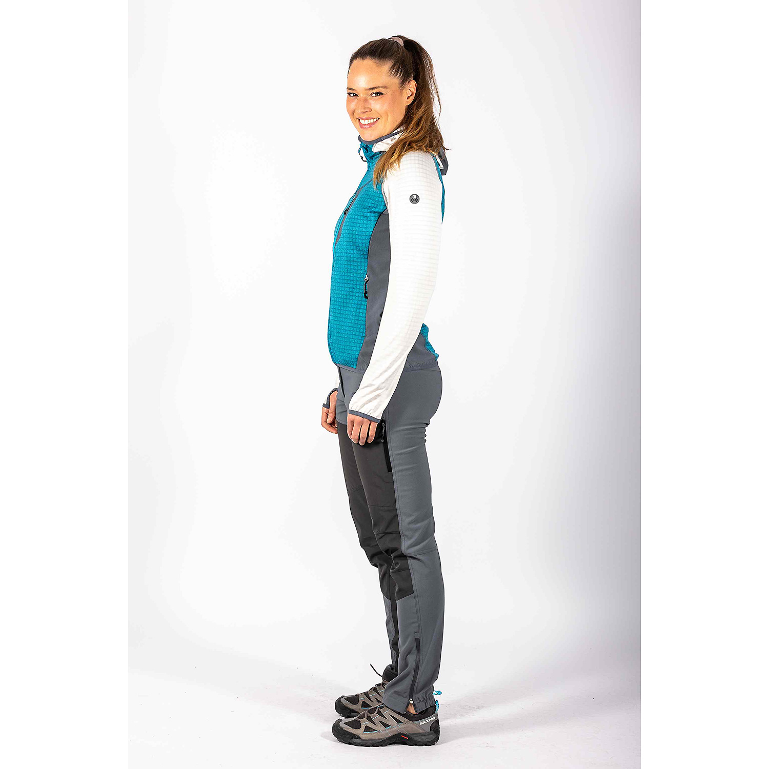Damen Maul Sport Kristallblau Wallis REC-elast.lg.Hose+Megat 01 70 Hose