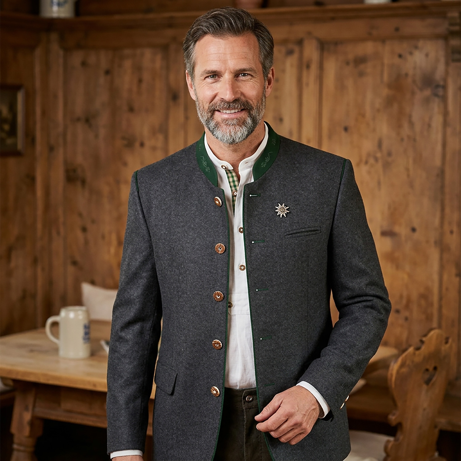 Herren Wiesnkönig Grau
