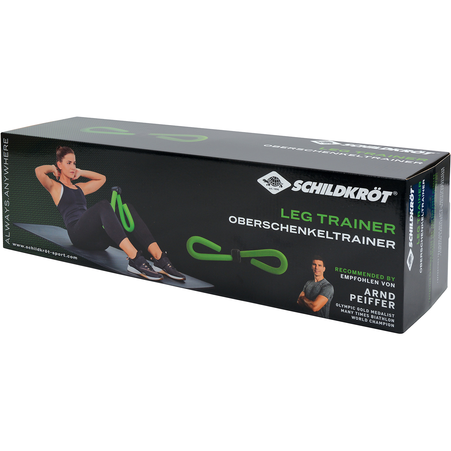 Unisex Schildkröt FITNESS wie abgebildet LEG-TRAINER - Oberschenkeltrainer, in 4C-Box, M-2022 000 - Fitnessgerät