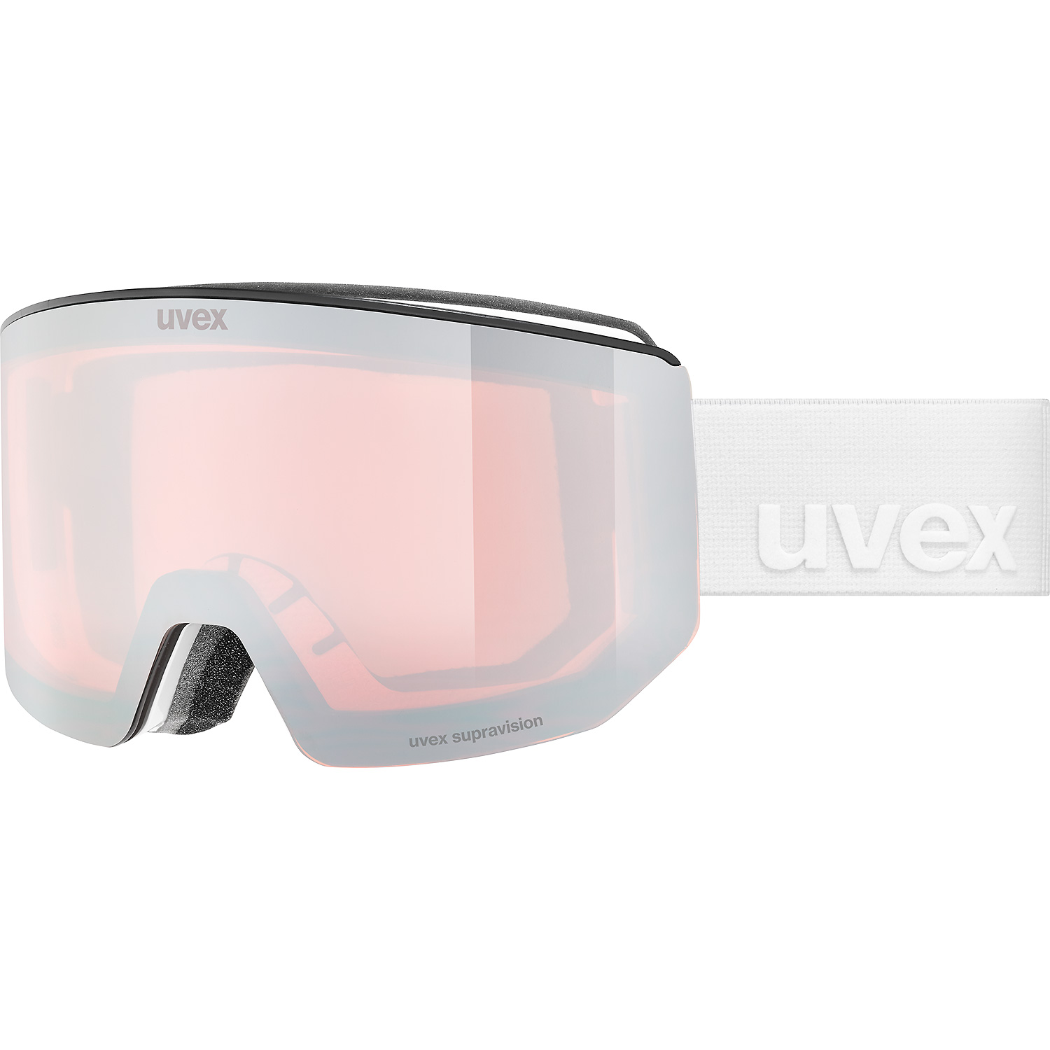 Herren Uvex Weiß uvex lace ATTRACT 103 OneSize Brille