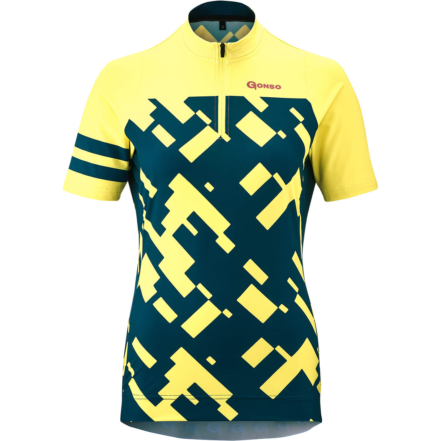 Damen Gonso Gelb Molveno Da-Bikebluse-1/2 296 34 Hemd