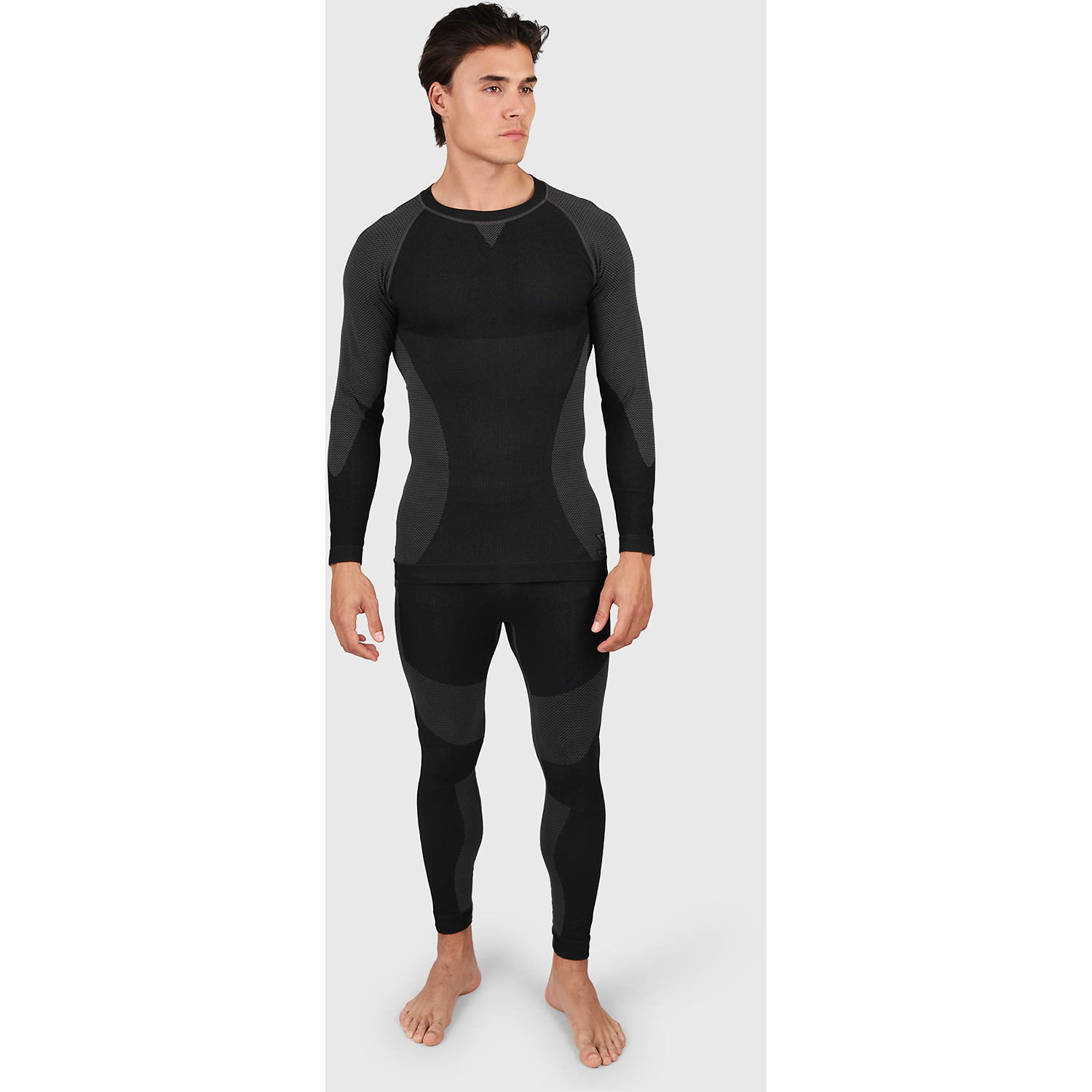 Herren Brunotti Schwarz Grenoble Men Thermo Pant 9999 L Unterhose