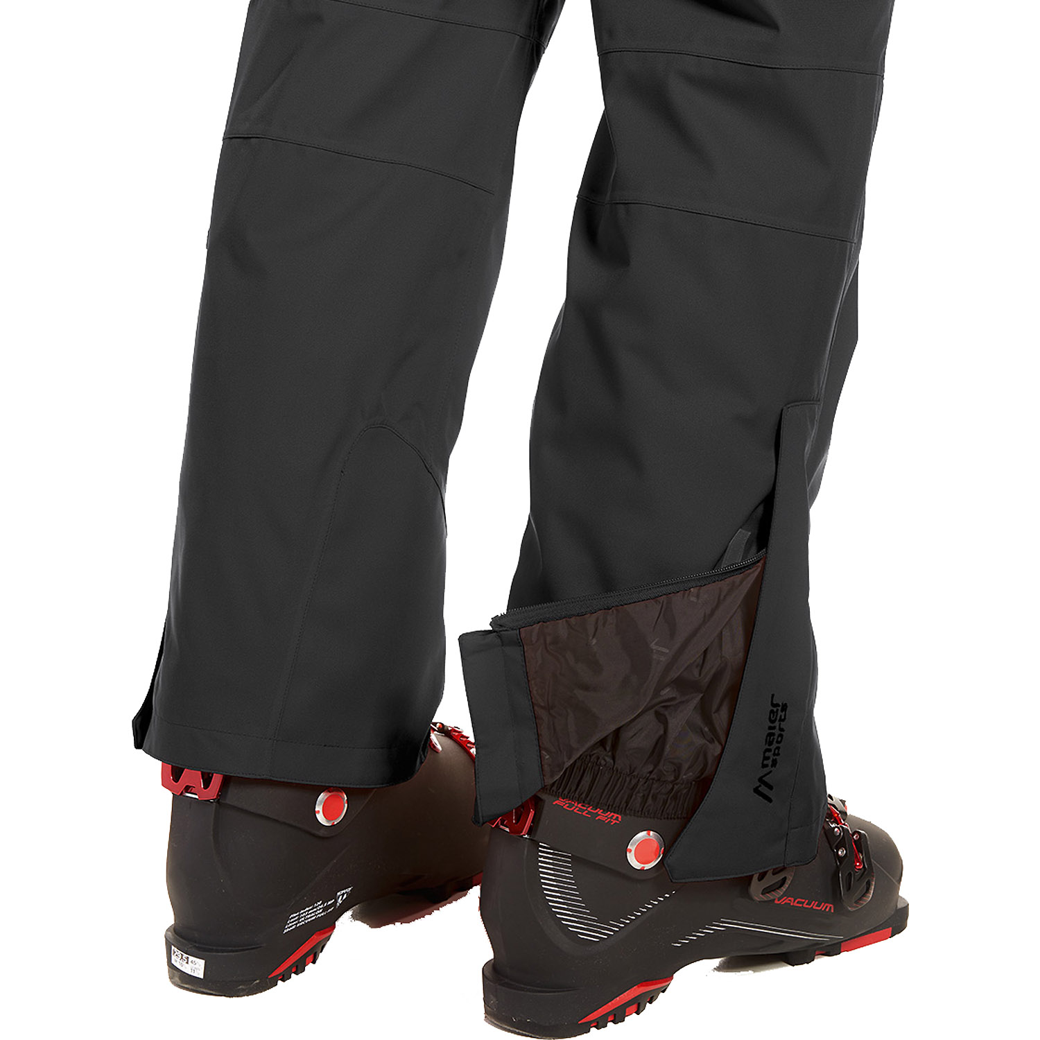 Herren Maier Sports Schwarz Anton light He-Hose mTEX el. 949 122 Skihose