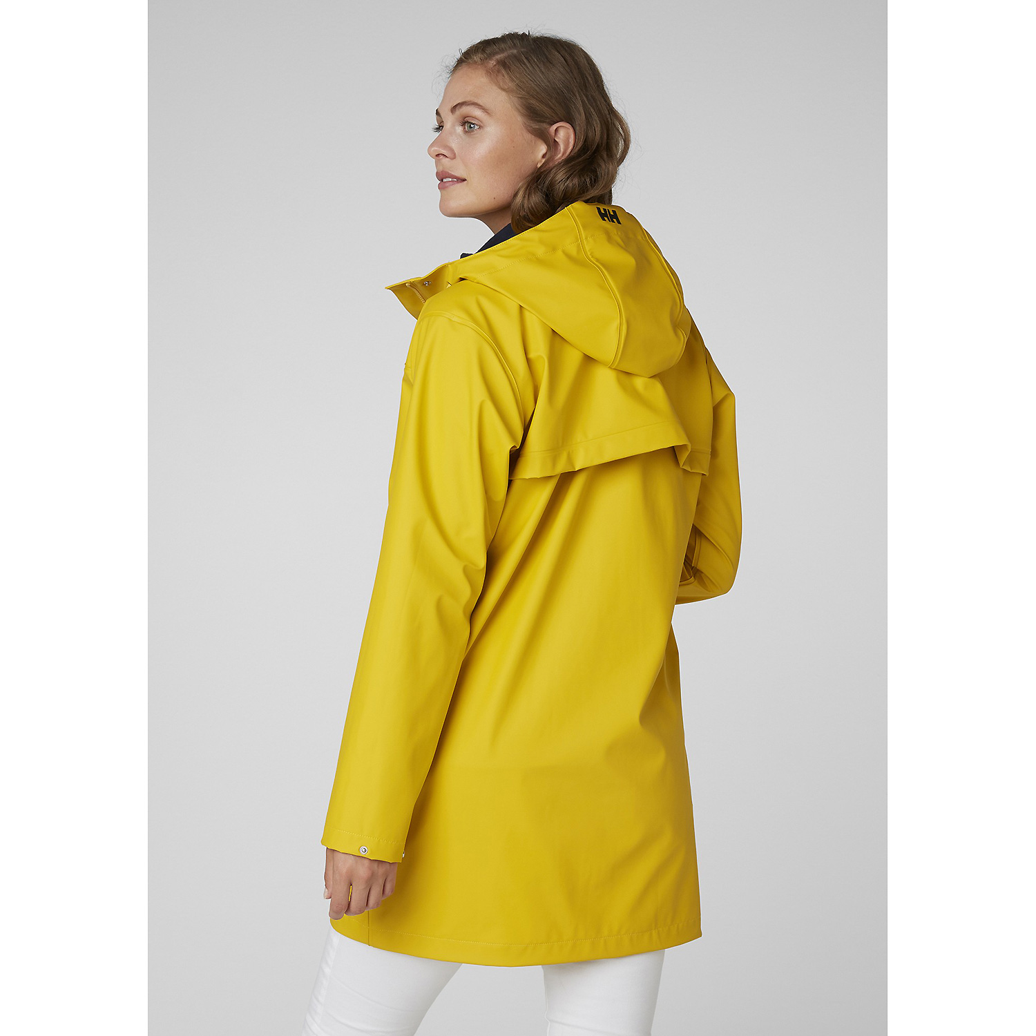 Damen Helly Hansen Gelb W MOSS RAIN COAT