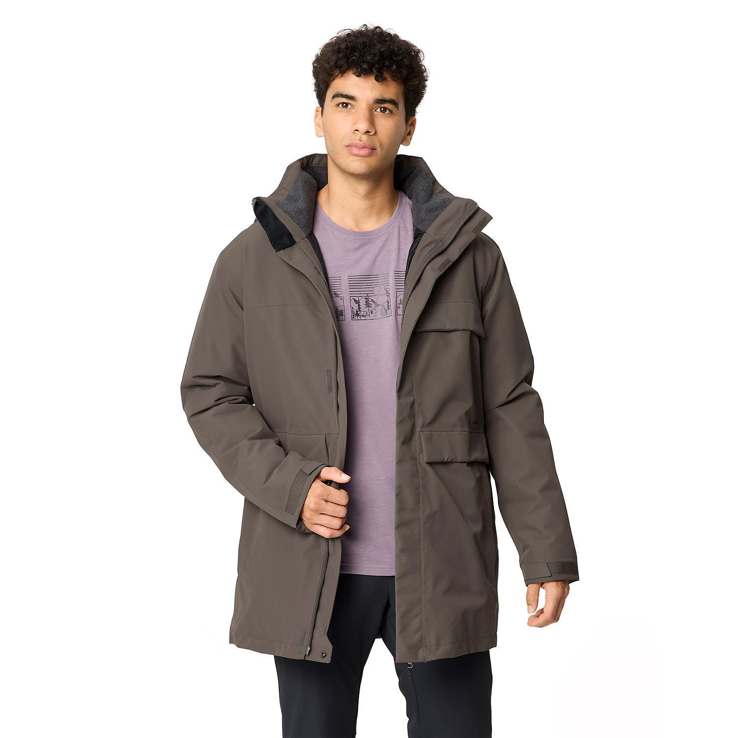 Herren VauDe Braun