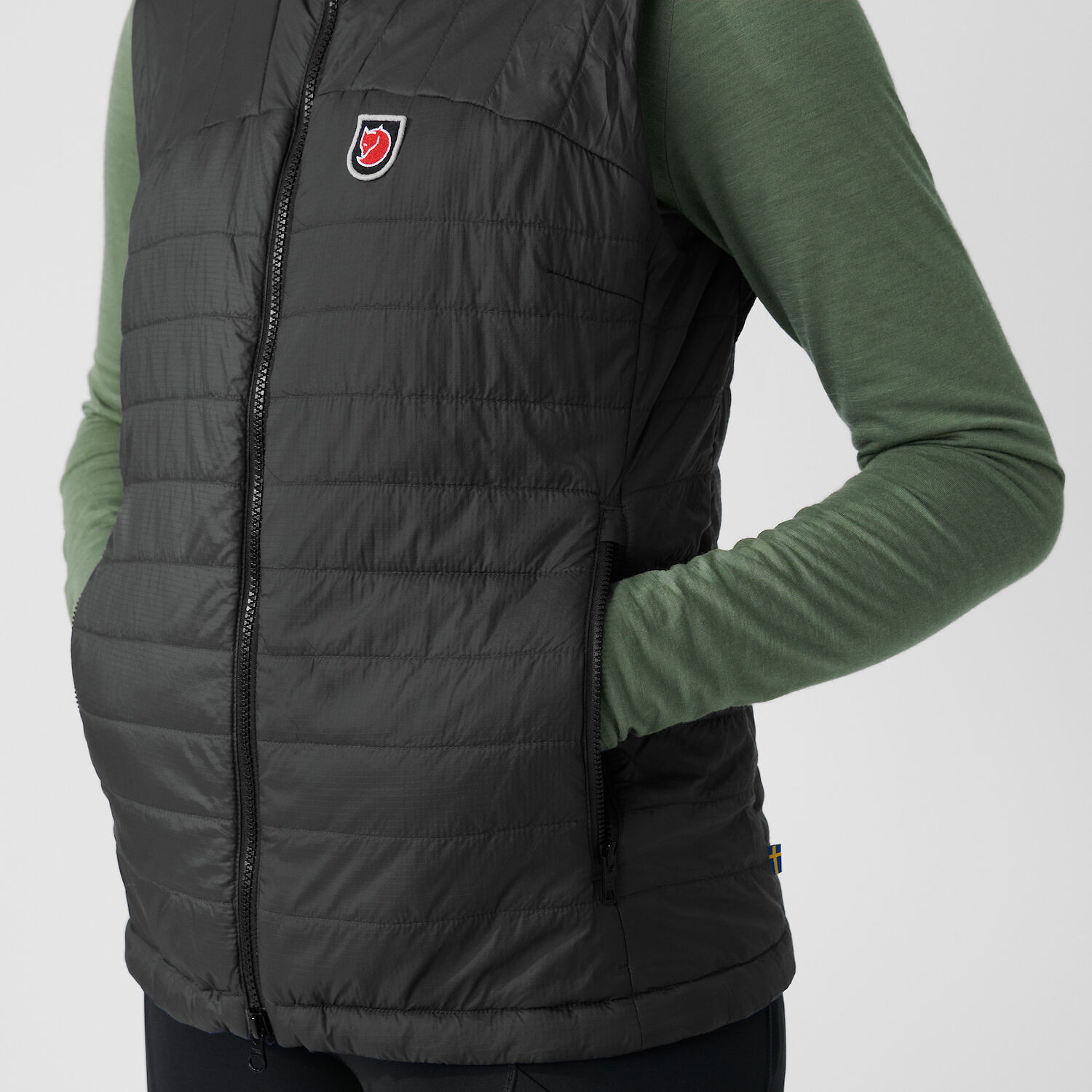 Damen Fjällräven Schwarz