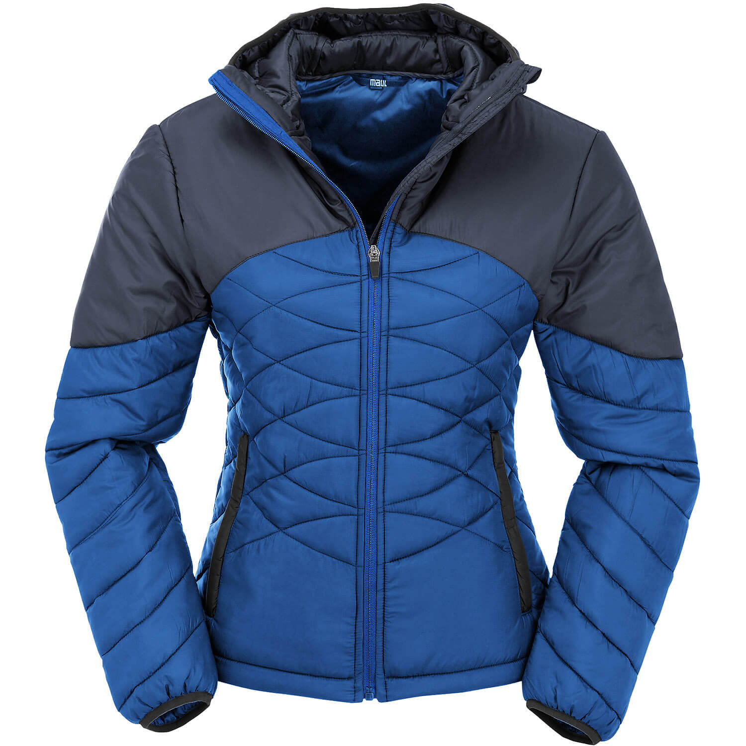 Damen Maul Sport Blau Koblenz 1/2 Hemd karo 65 56 Hemd