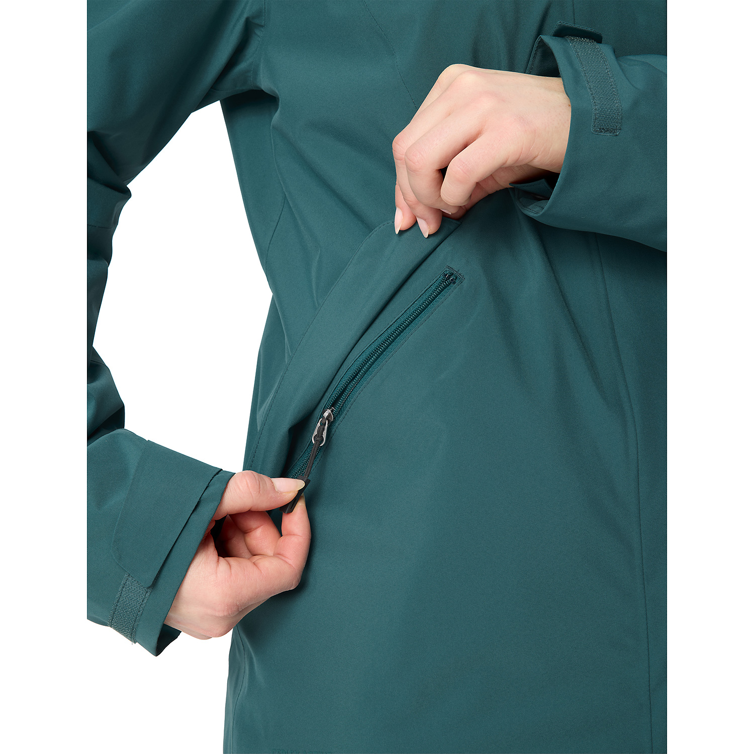 Damen Vaude Rauchblau Wo Rosemoor 3in1 Jacket II 349 36 Doppeljacke